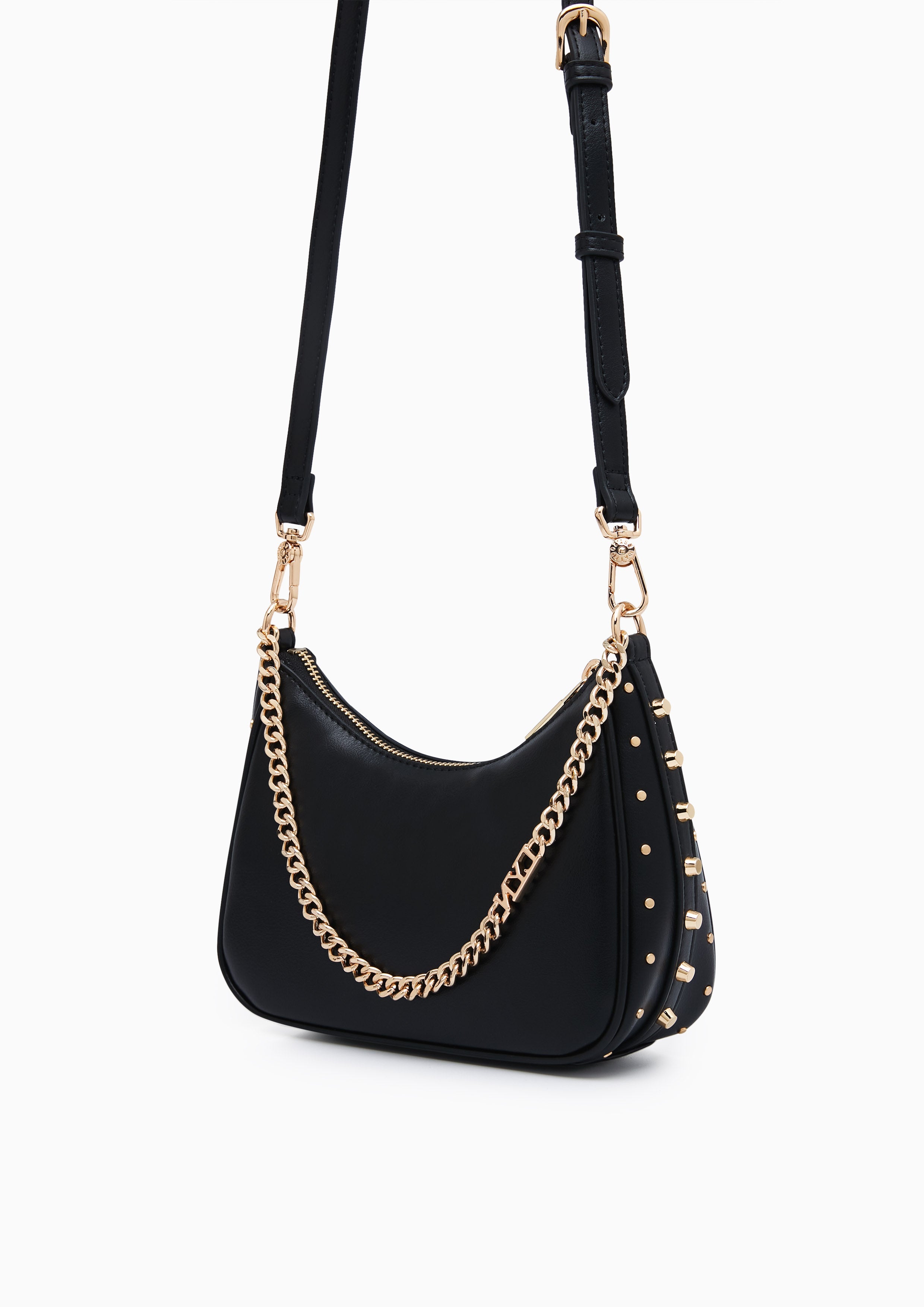 Hemma Mini  Shoulder Bag - Black