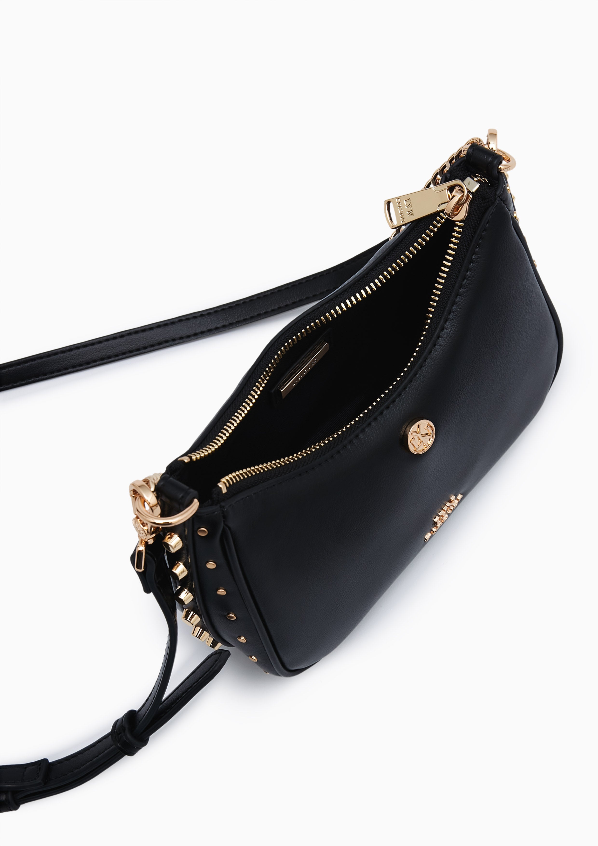 Hemma Mini  Shoulder Bag - Black