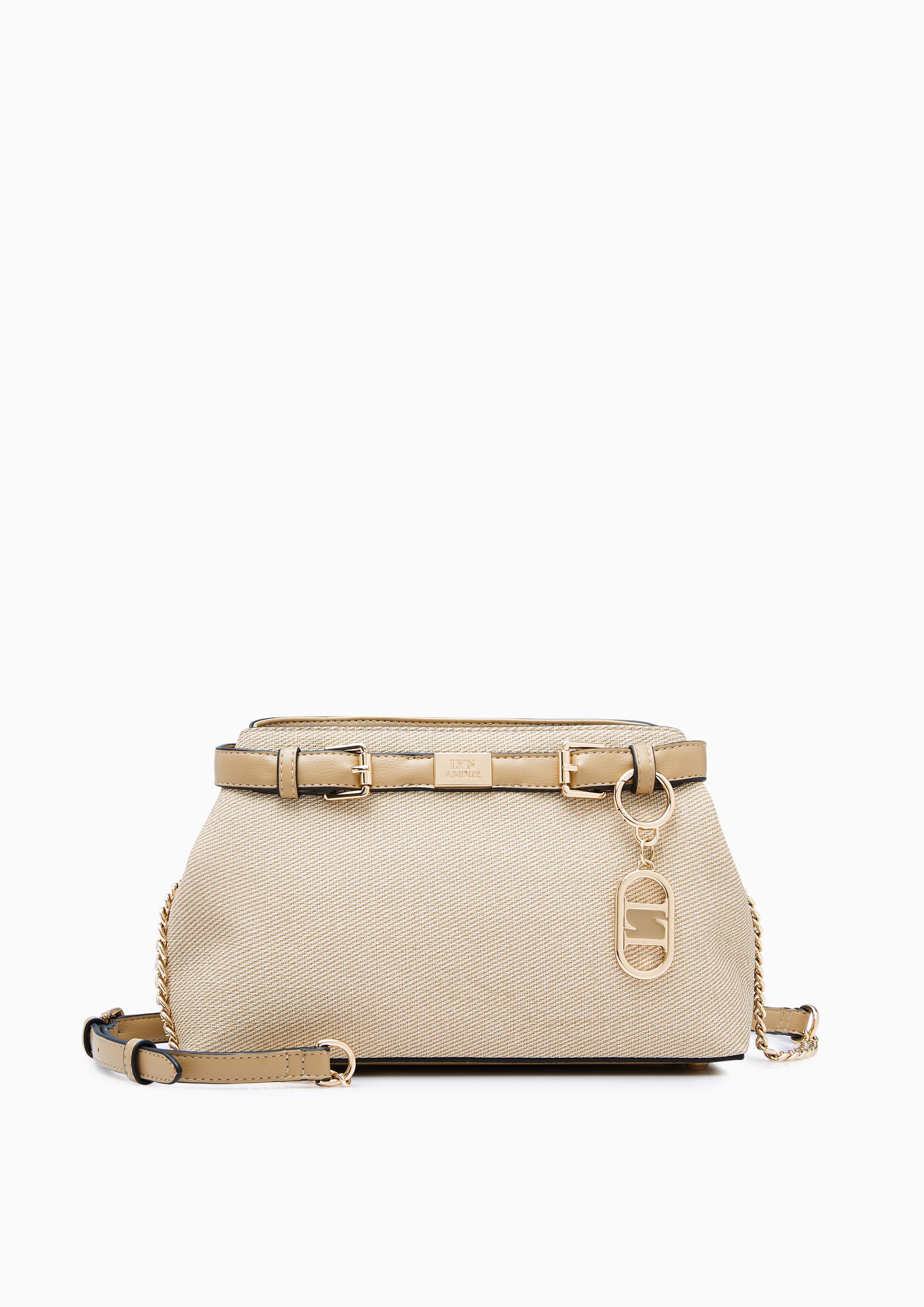 Matina Crossbody Bag - Light Beige