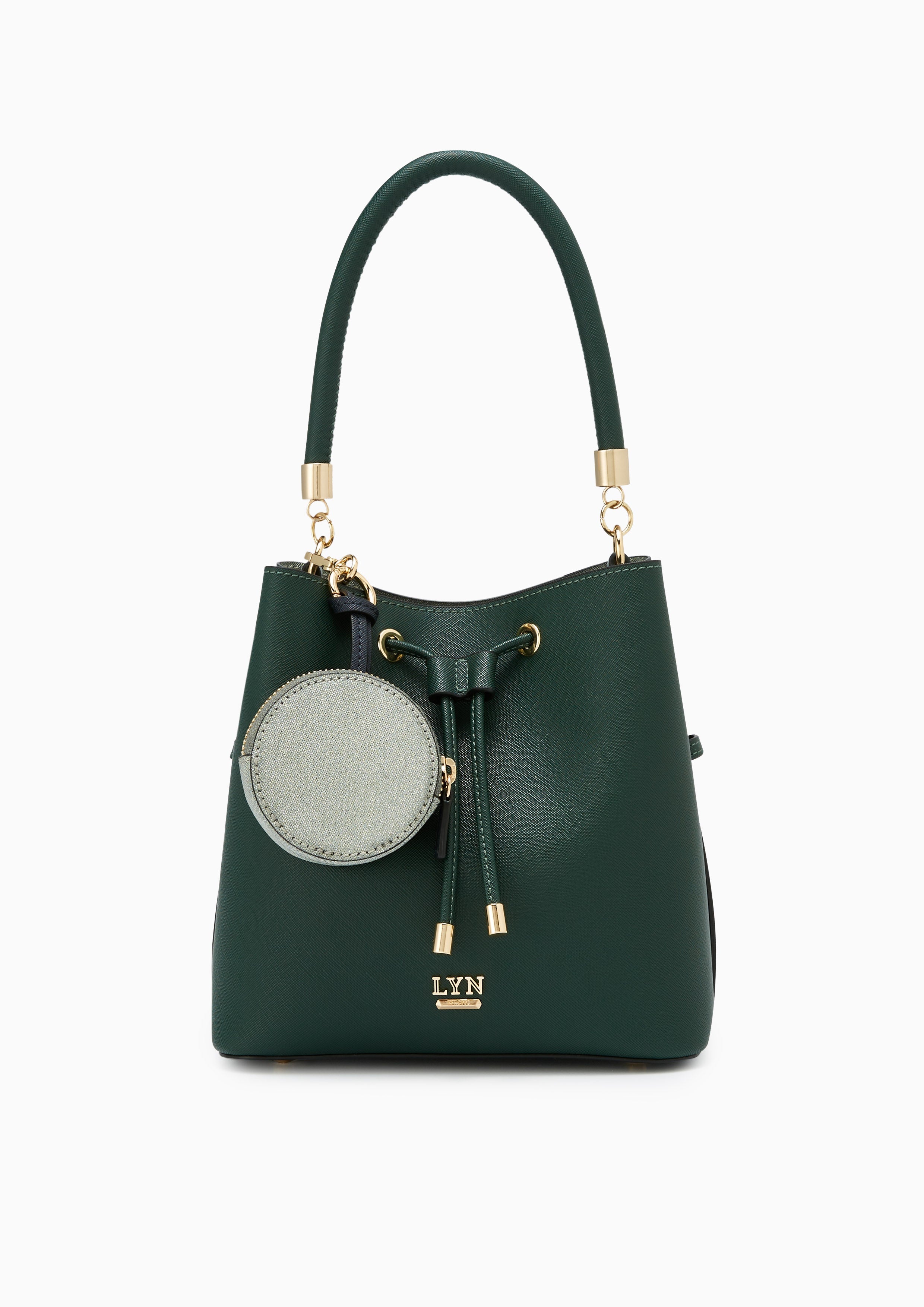 Gareth Party  Bucket Bag - Dark Green