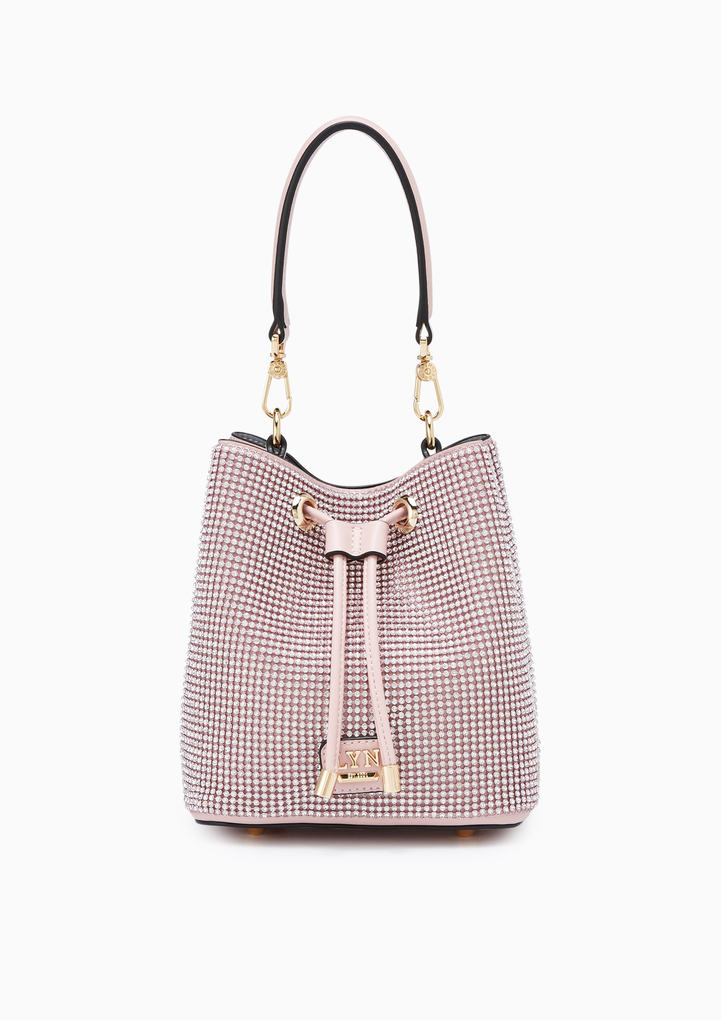 Gareth Crystal  S Bucket Bag - Pink Variation 2