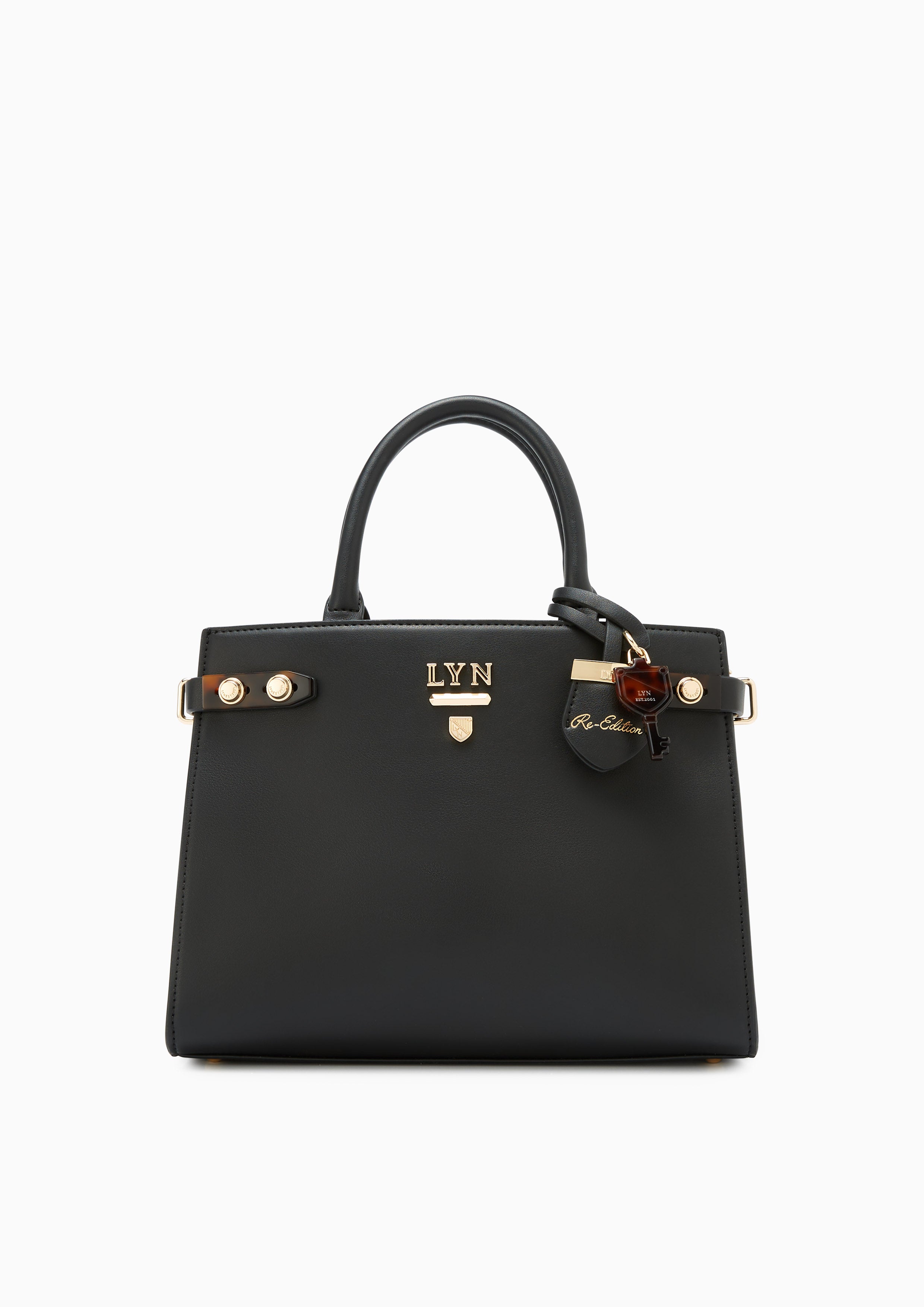 Fineness Marble Re-Edit Tote Bag - Black