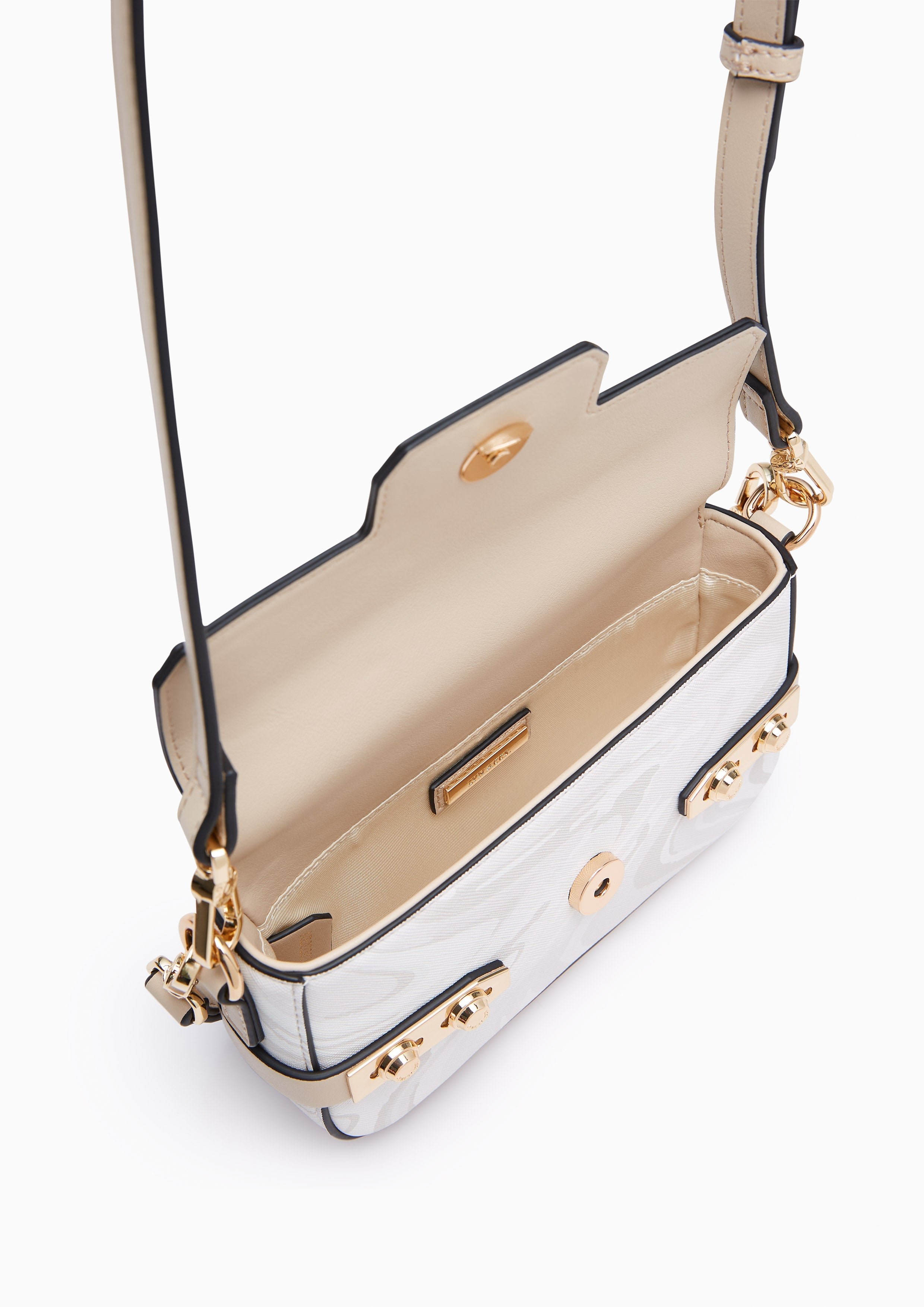 FINENESS MARBLE MINI CROSS CROSSBODY BAGS - LYN VN