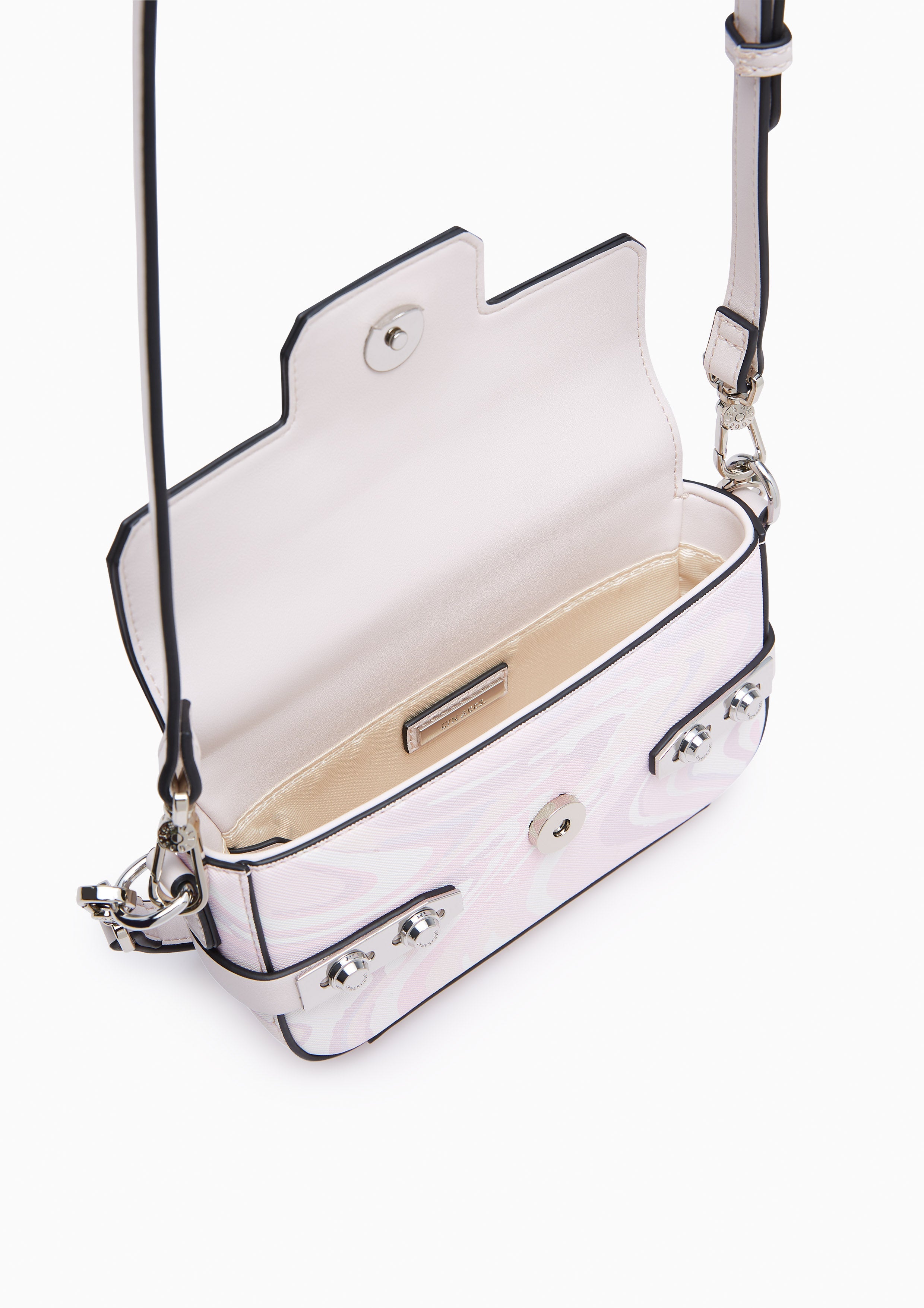 FINENESS MARBLE MINI CROSS CROSSBODY BAGS - LYN VN