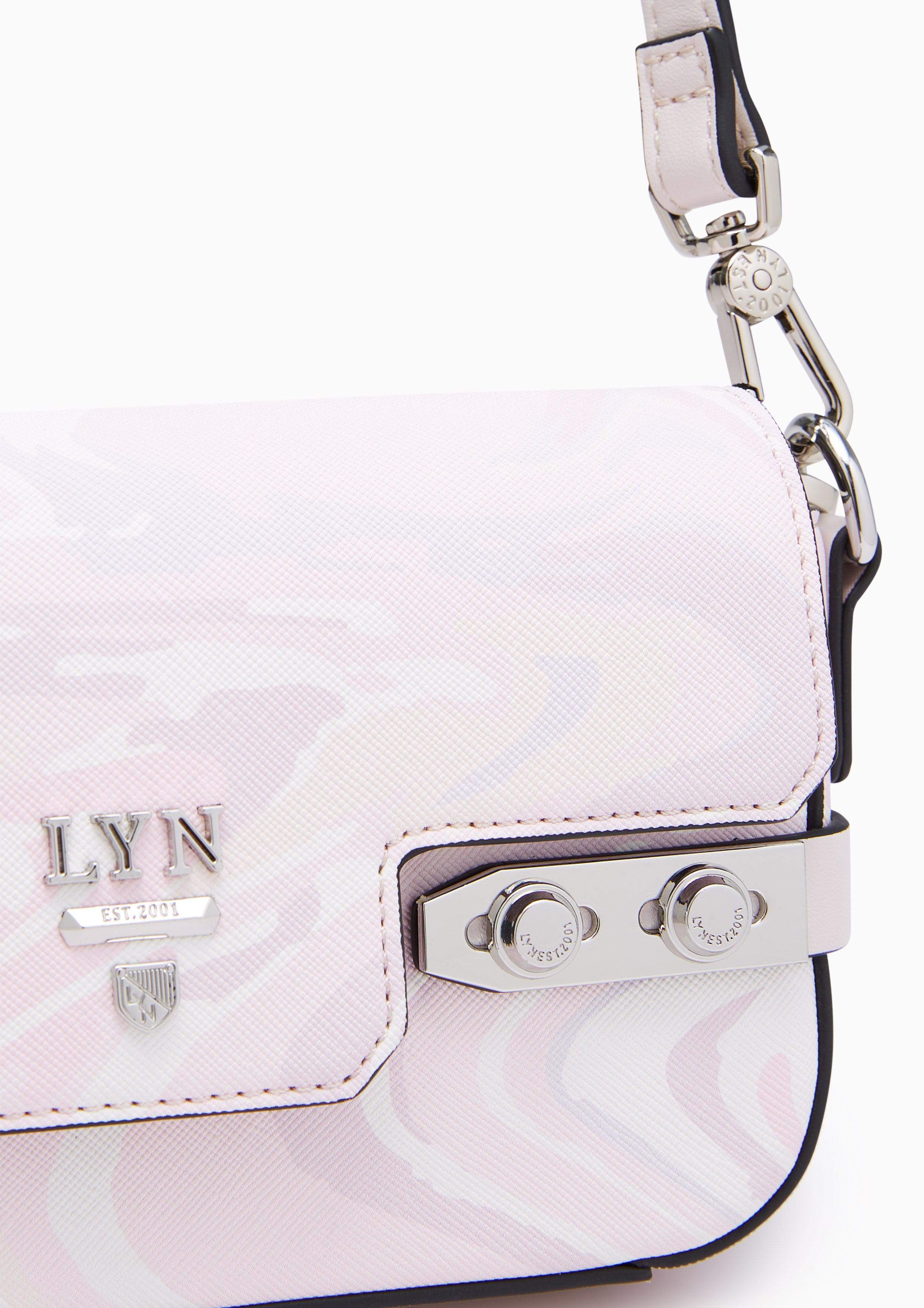 FINENESS MARBLE MINI CROSS CROSSBODY BAGS - LYN VN