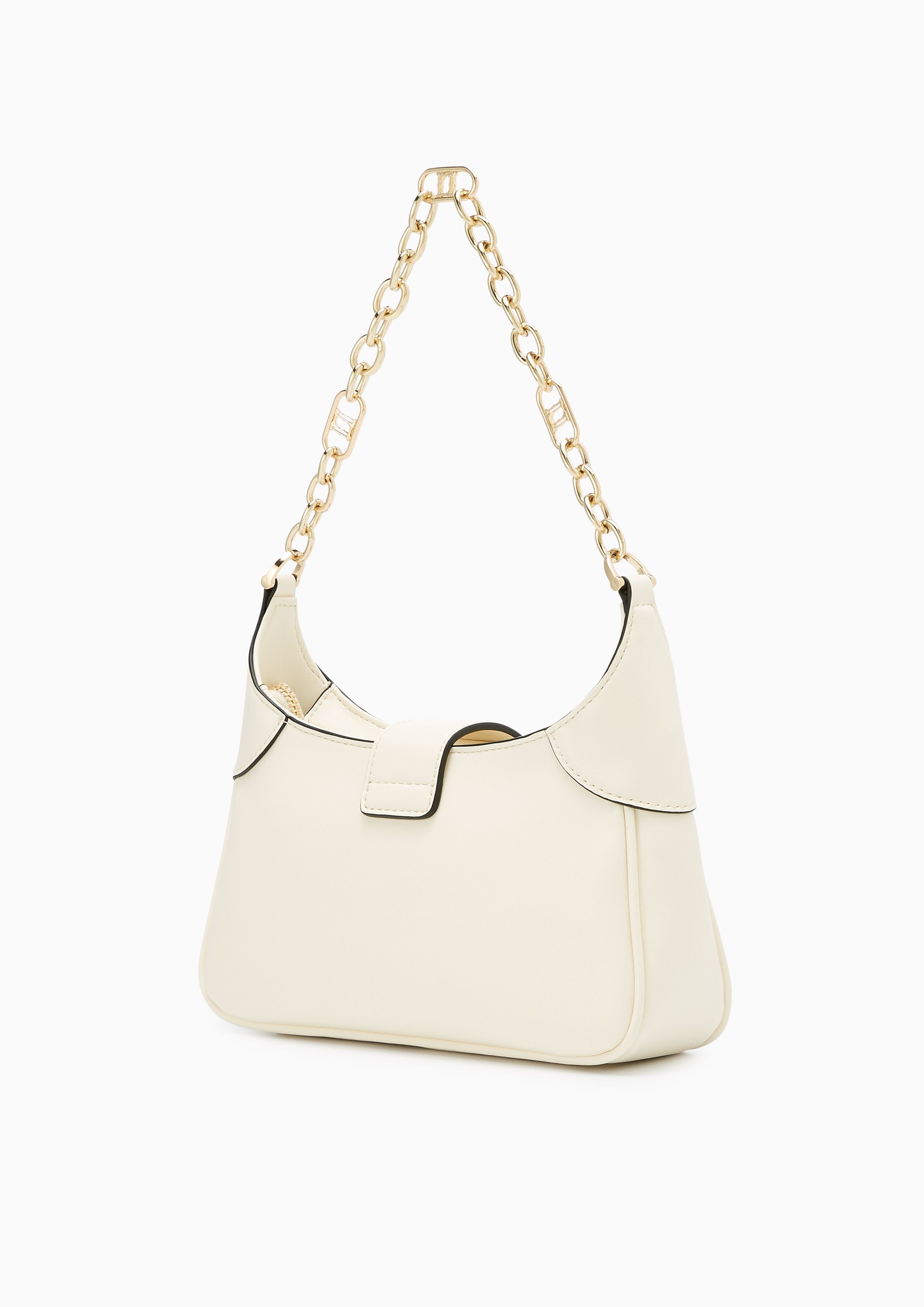 Letitia Embossed S Shoulder Bags - Ivory