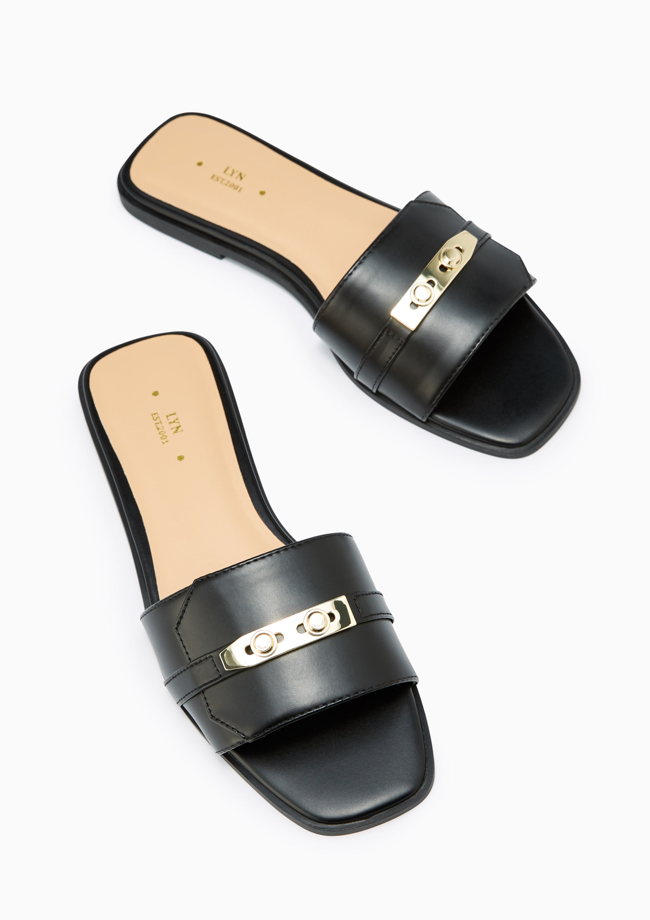 Master Flat Sandals - Black 2