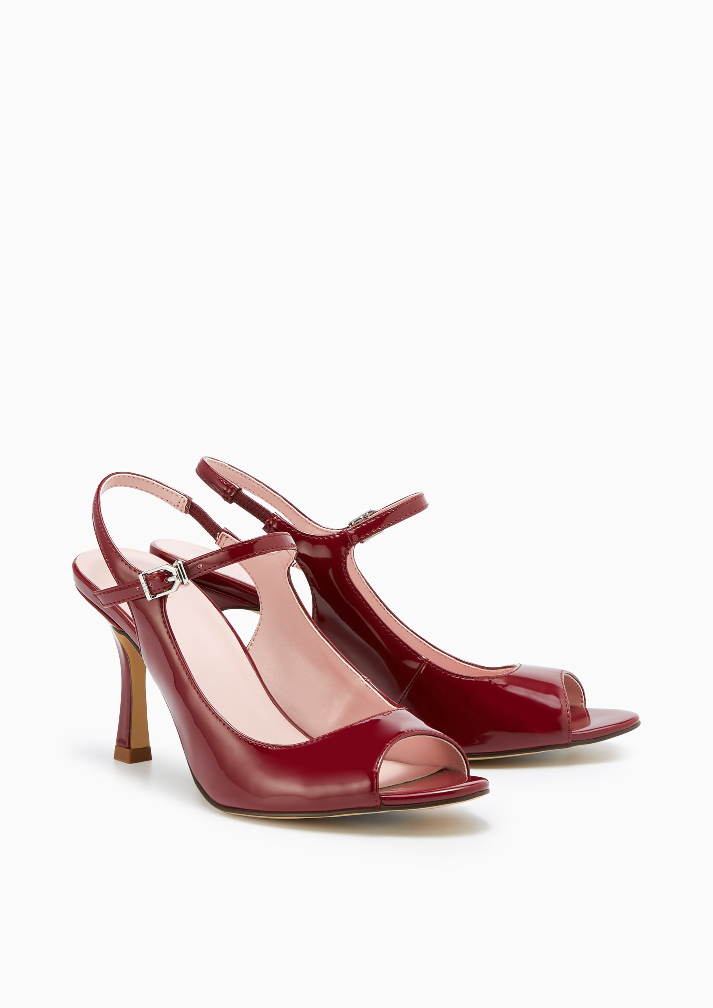 Abbot High Heels - Dark Red