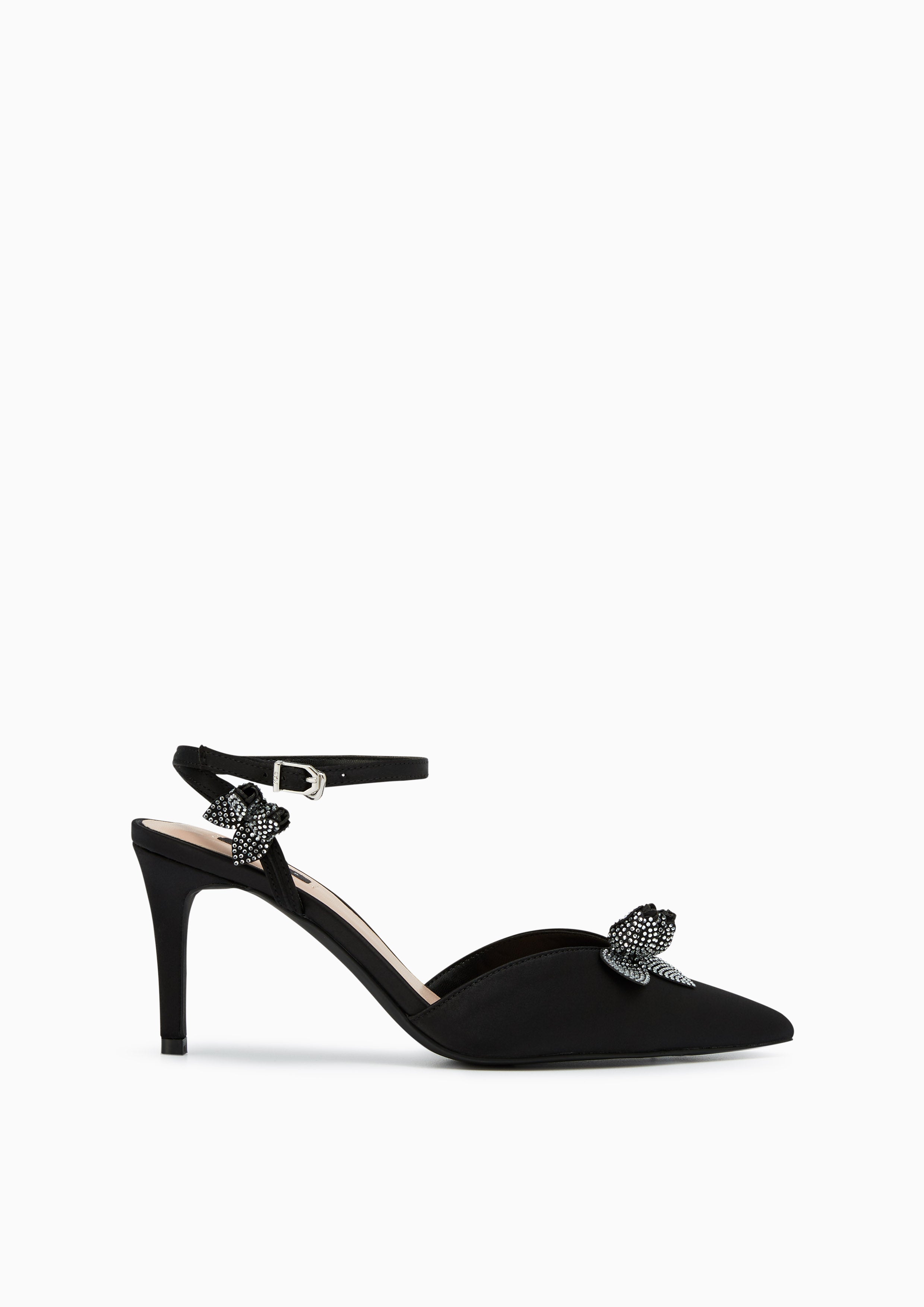 Party Rose Heels - Black