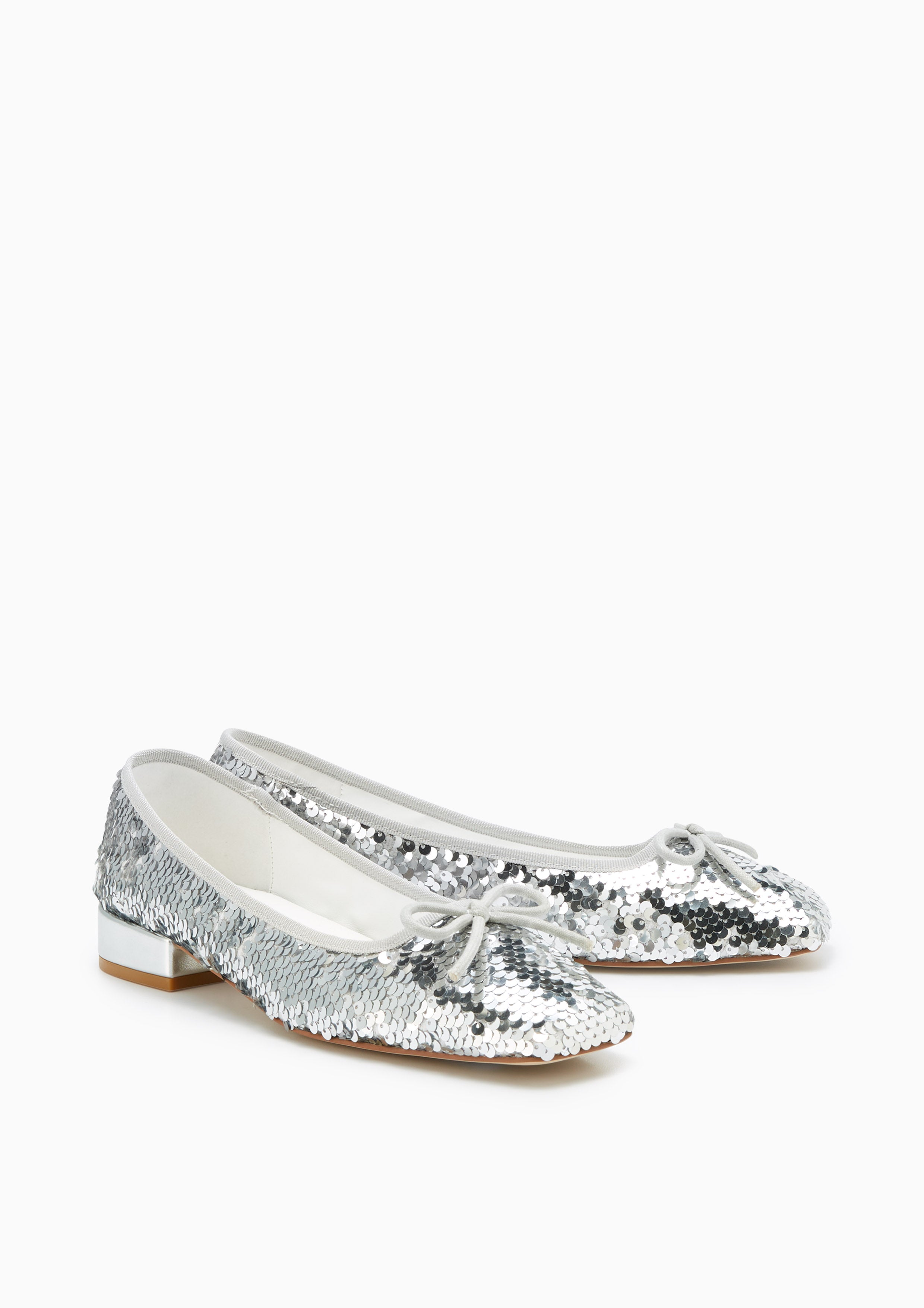 Brittany Flats And Sandals - Silver