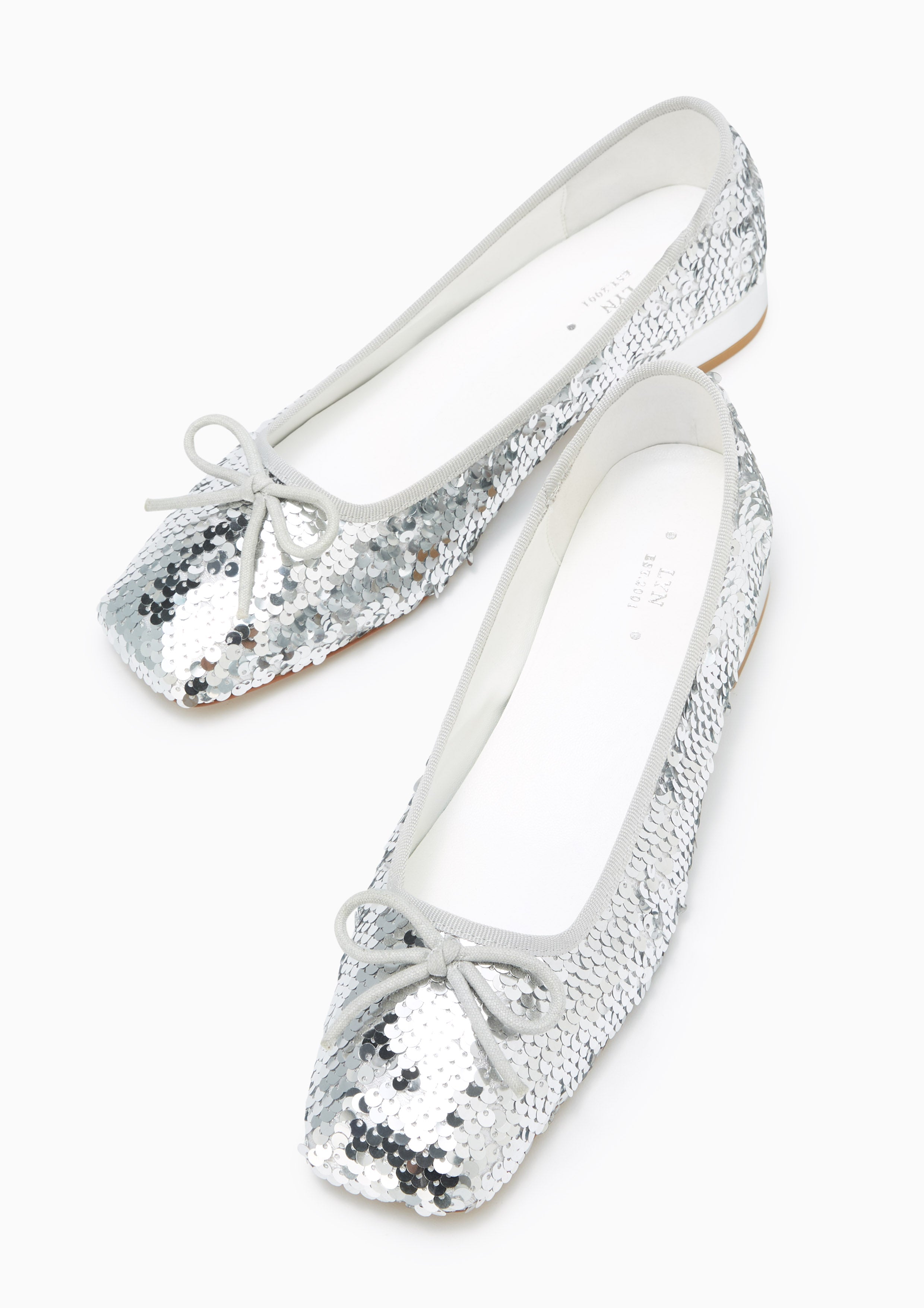 Brittany Flats And Sandals - Silver