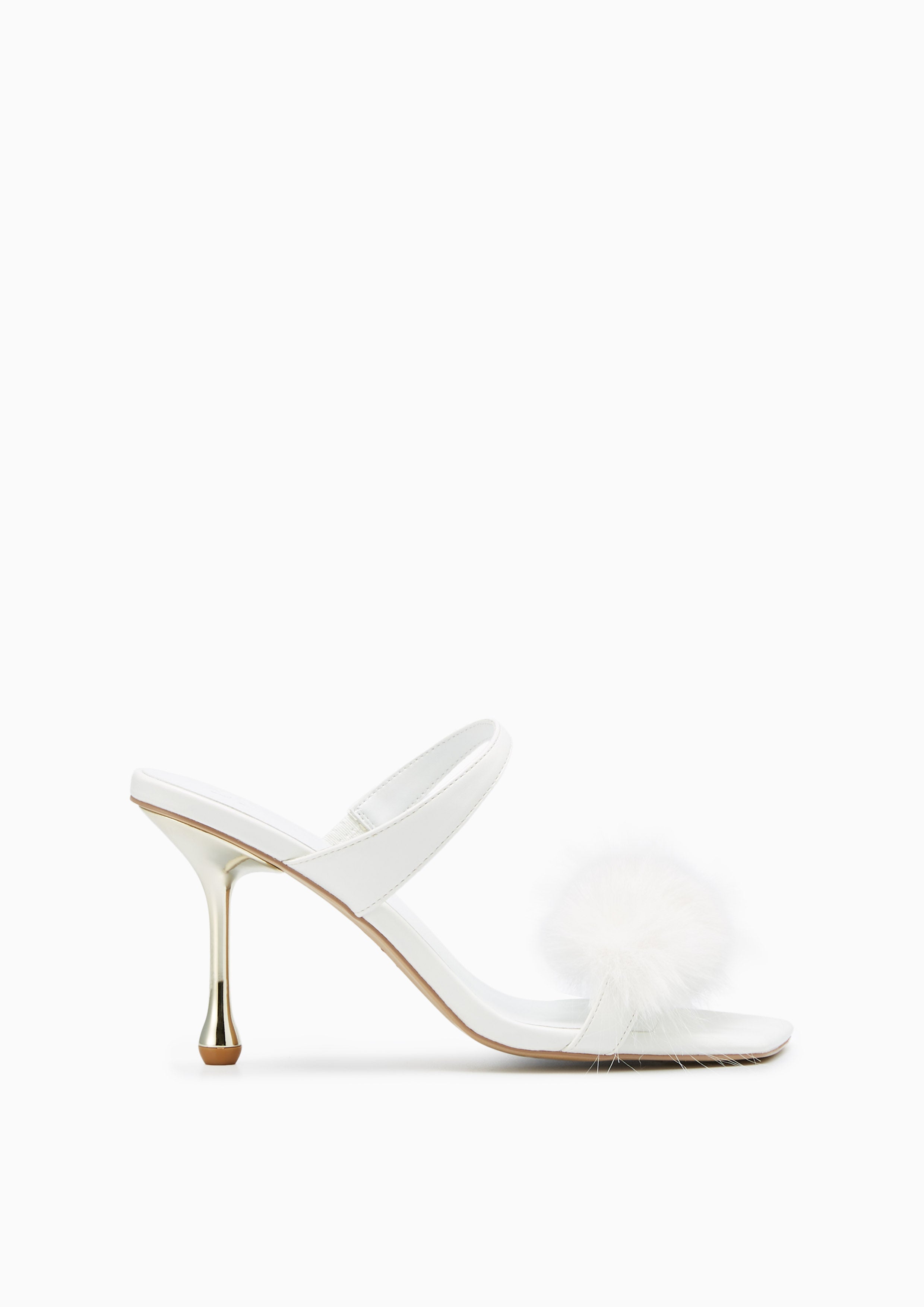 Mina Heels - White