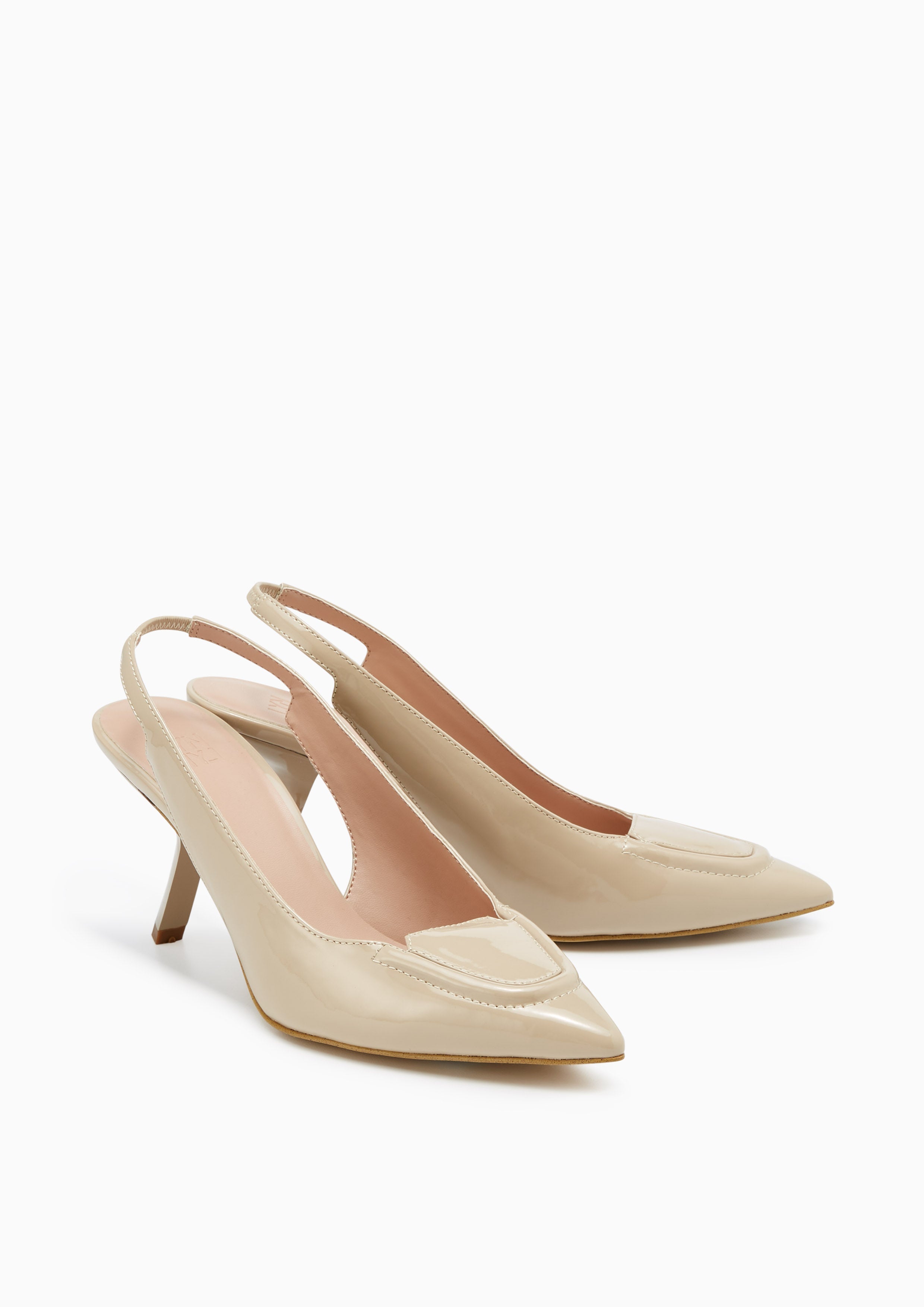 Peach Heels - Beige