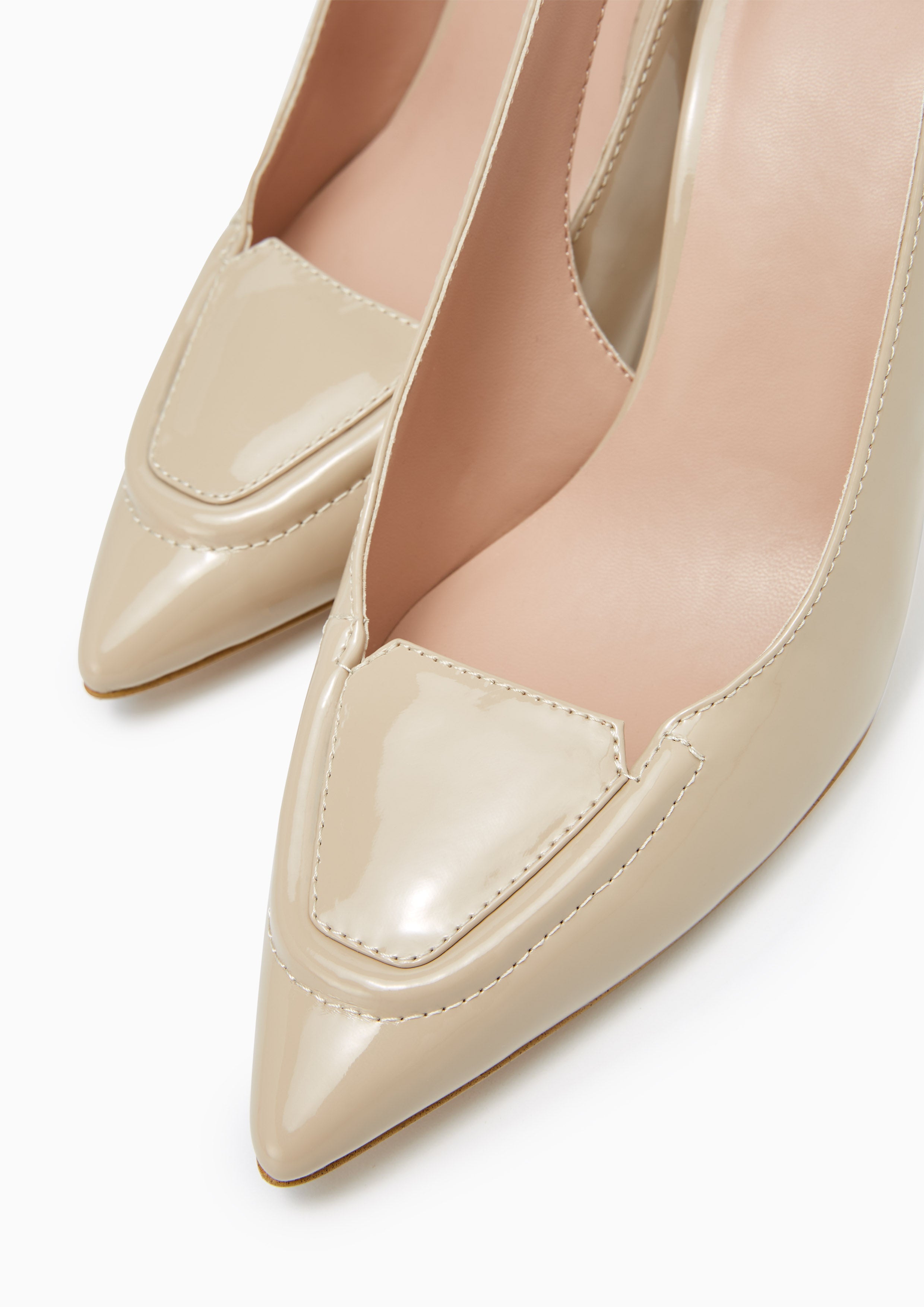 Peach Heels - Beige