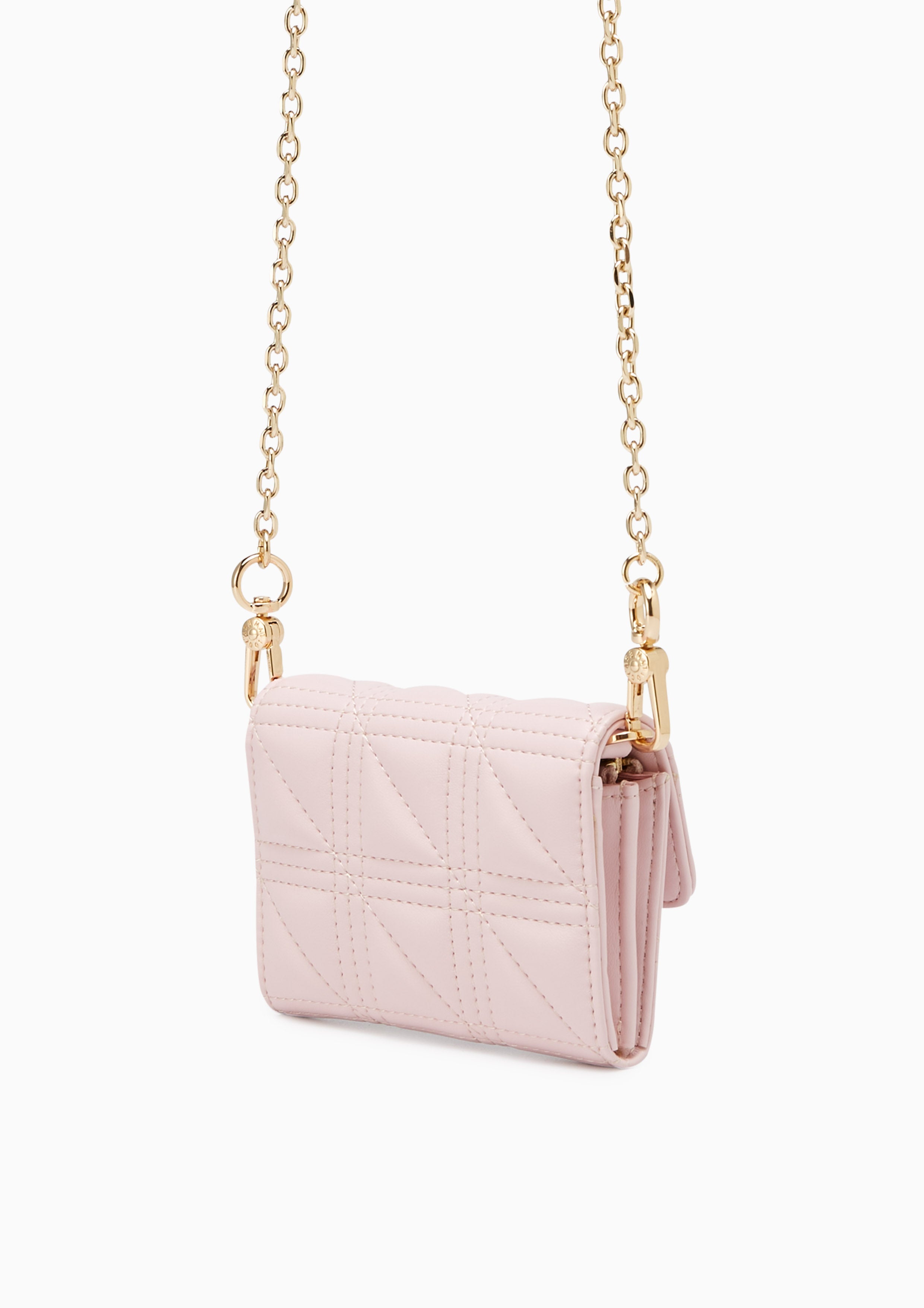 Aurelia Long Wallets On Chain - Pink