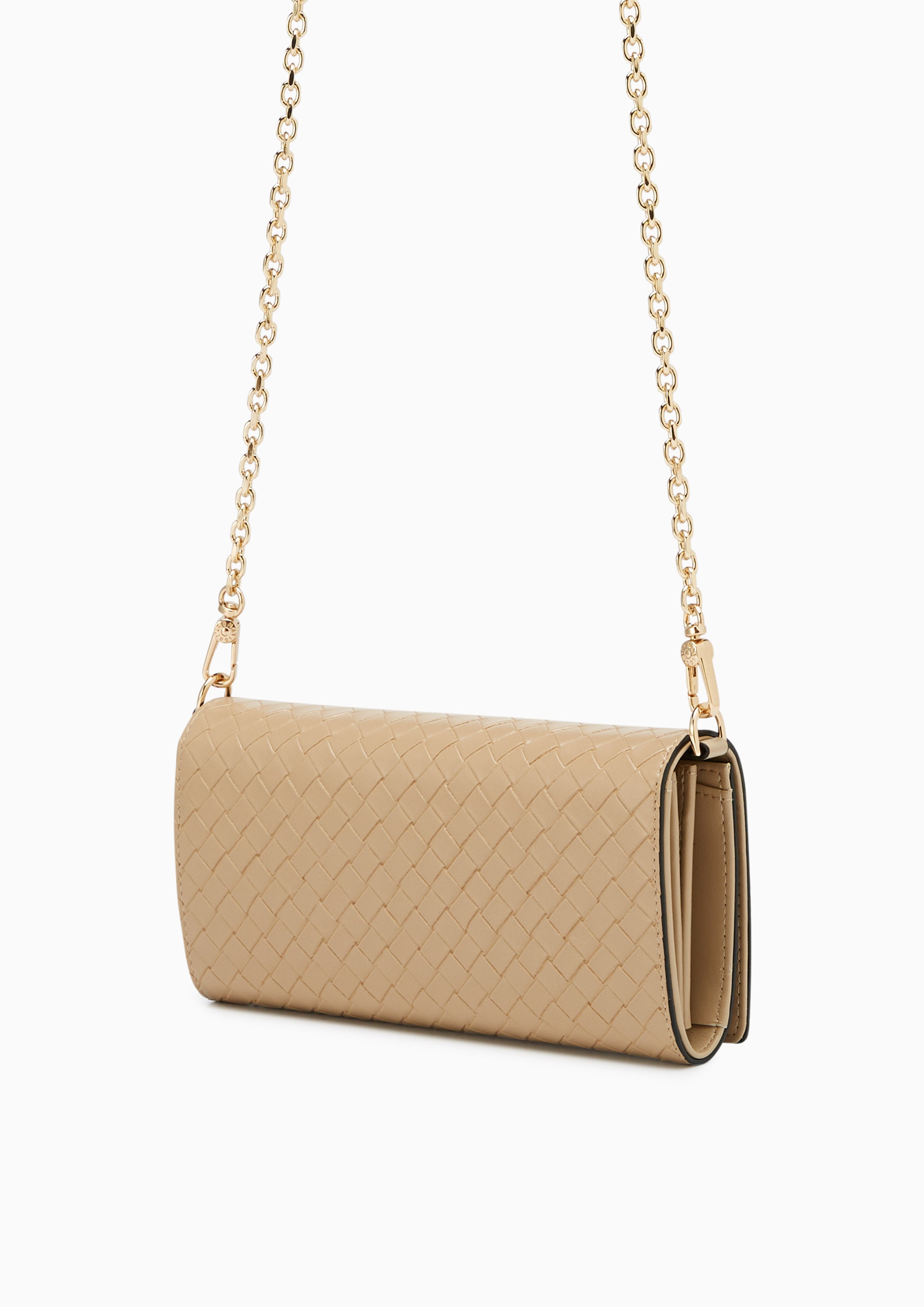 Celestia Long Wallets On Chain - Beige