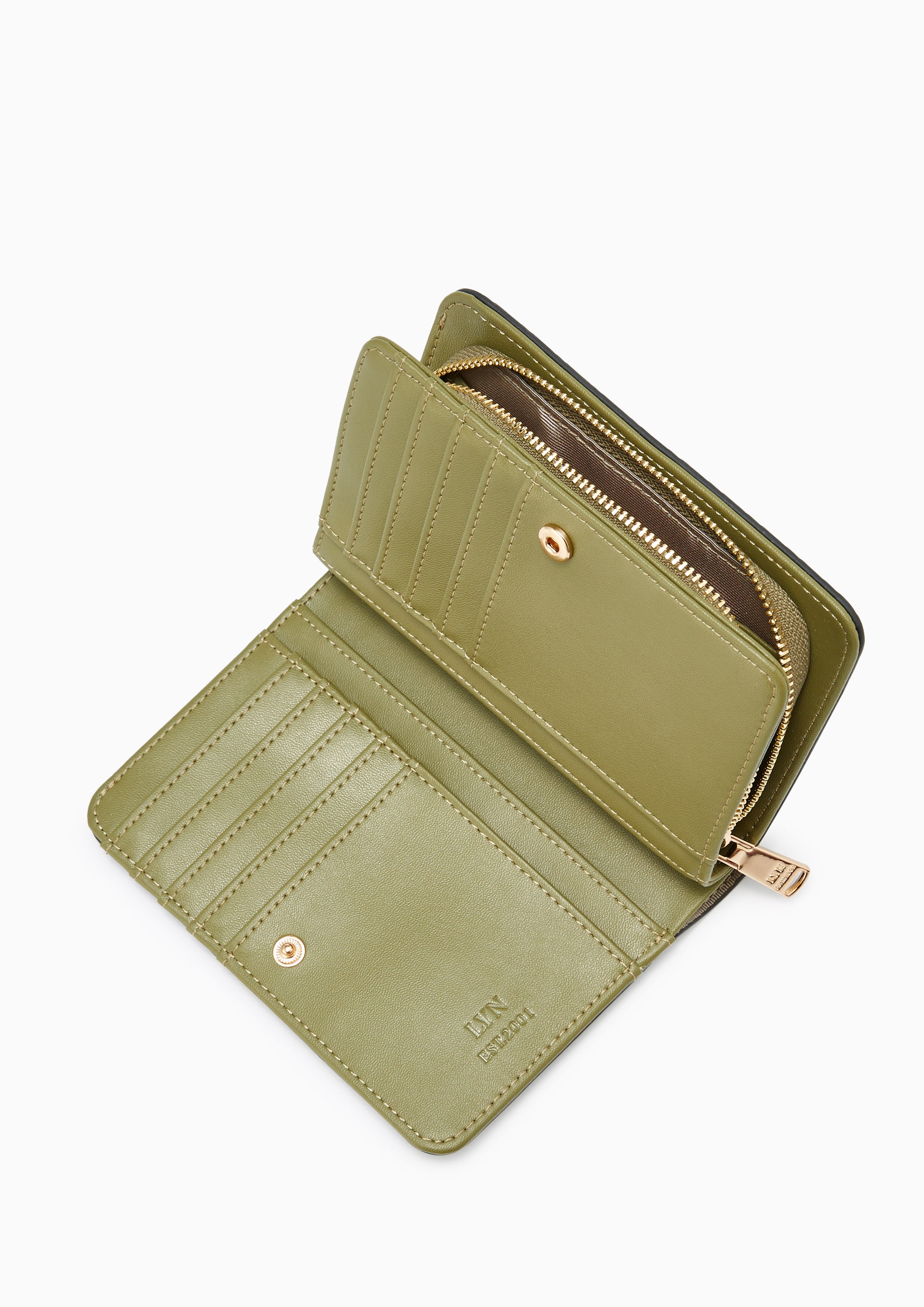 Celestia Semi Short Wallets - Green