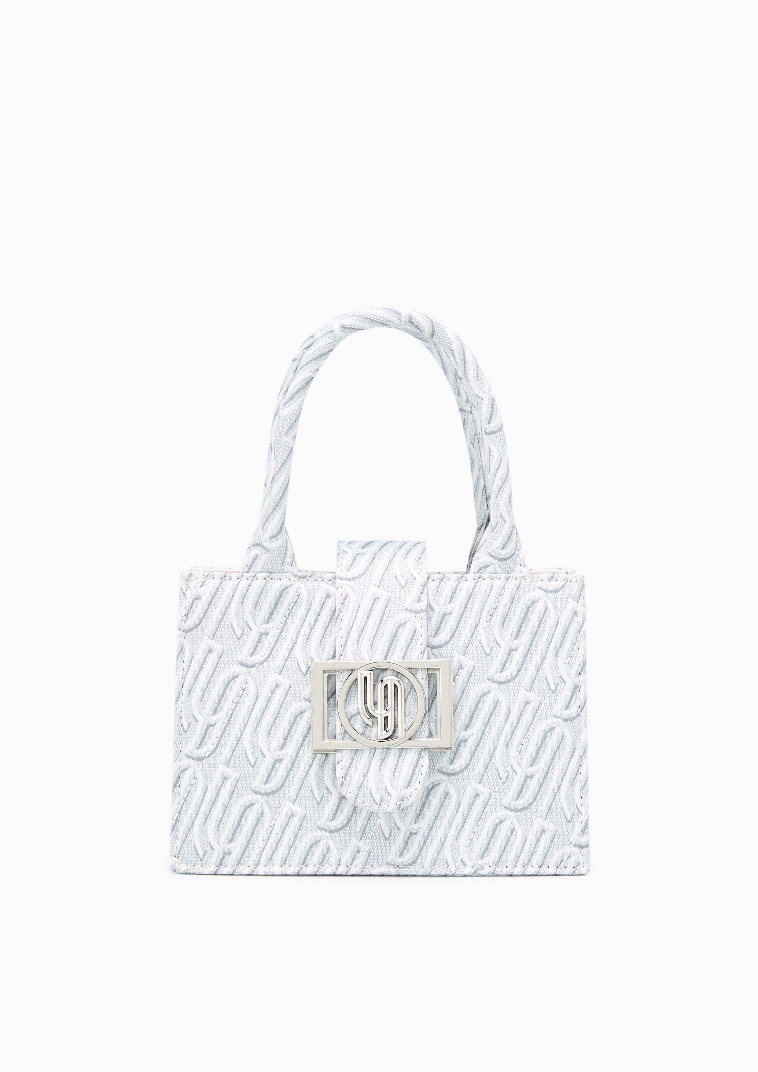 Viola Infinite Mini Tote Bag - Light Grey