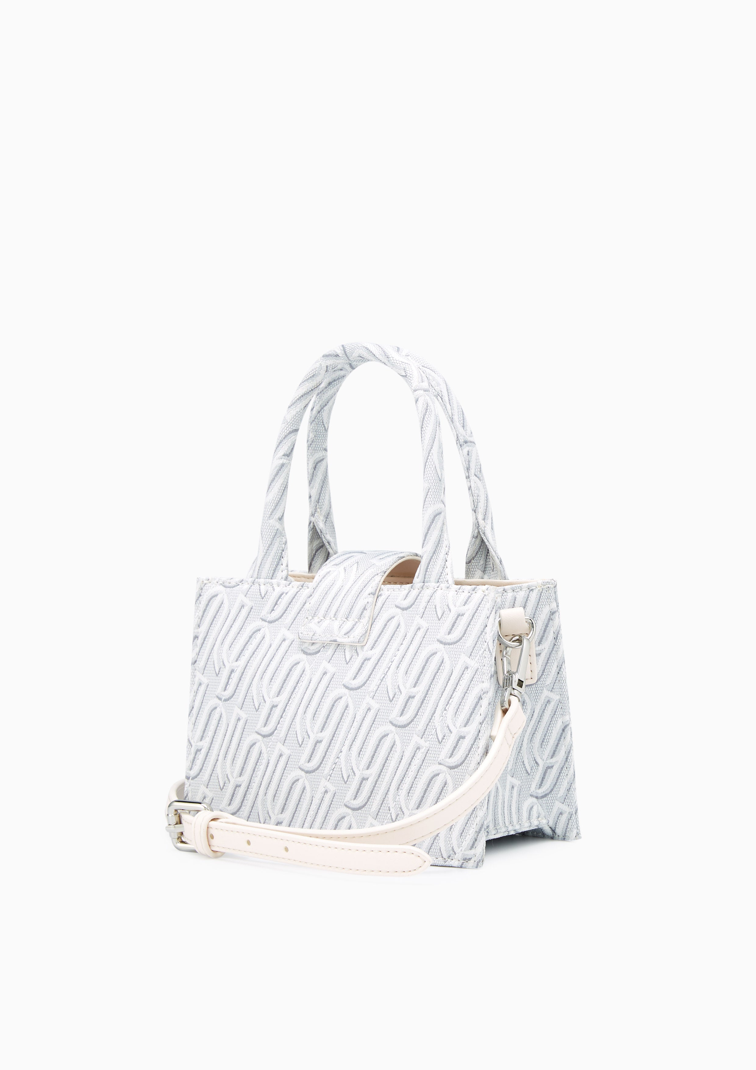 Viola Infinite Mini Tote Bag - Light Grey