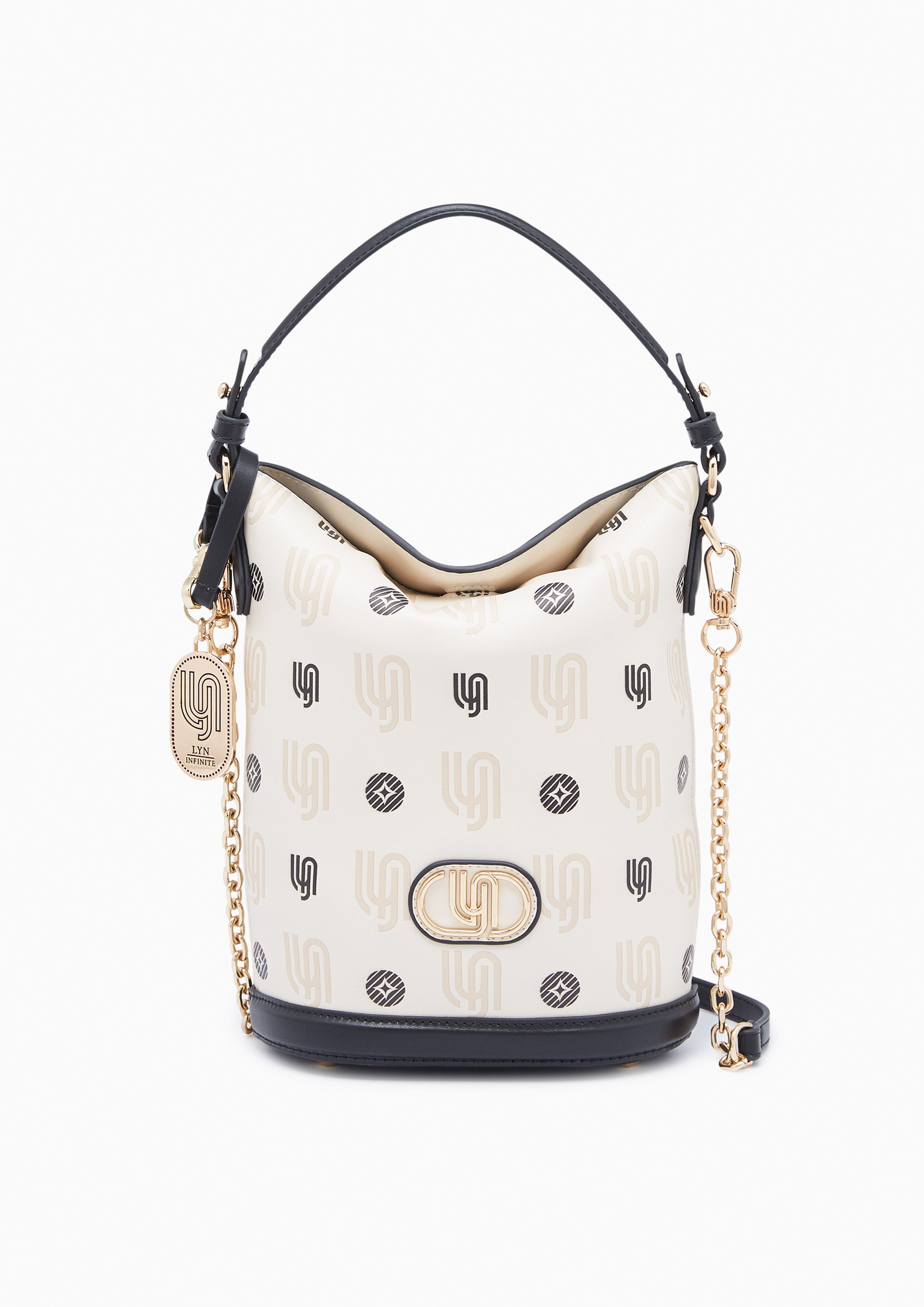 LYN INFINITE MINTAGE PRINT S BUCKET BAGS - LYN VN