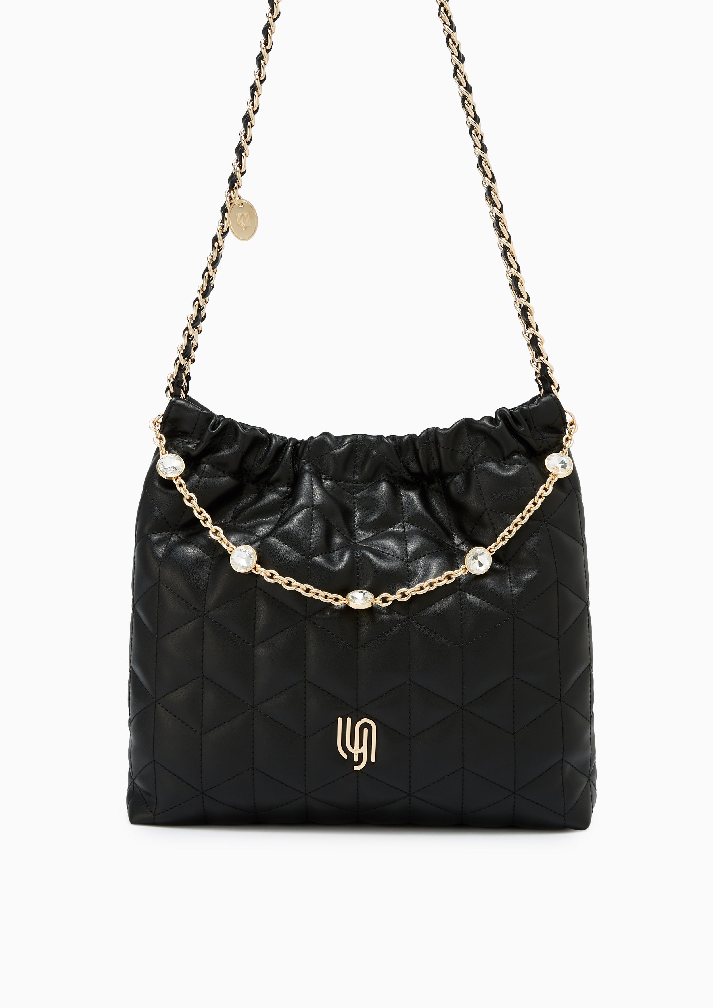 Monet Party Infinite  L Shoulder Bag - Black