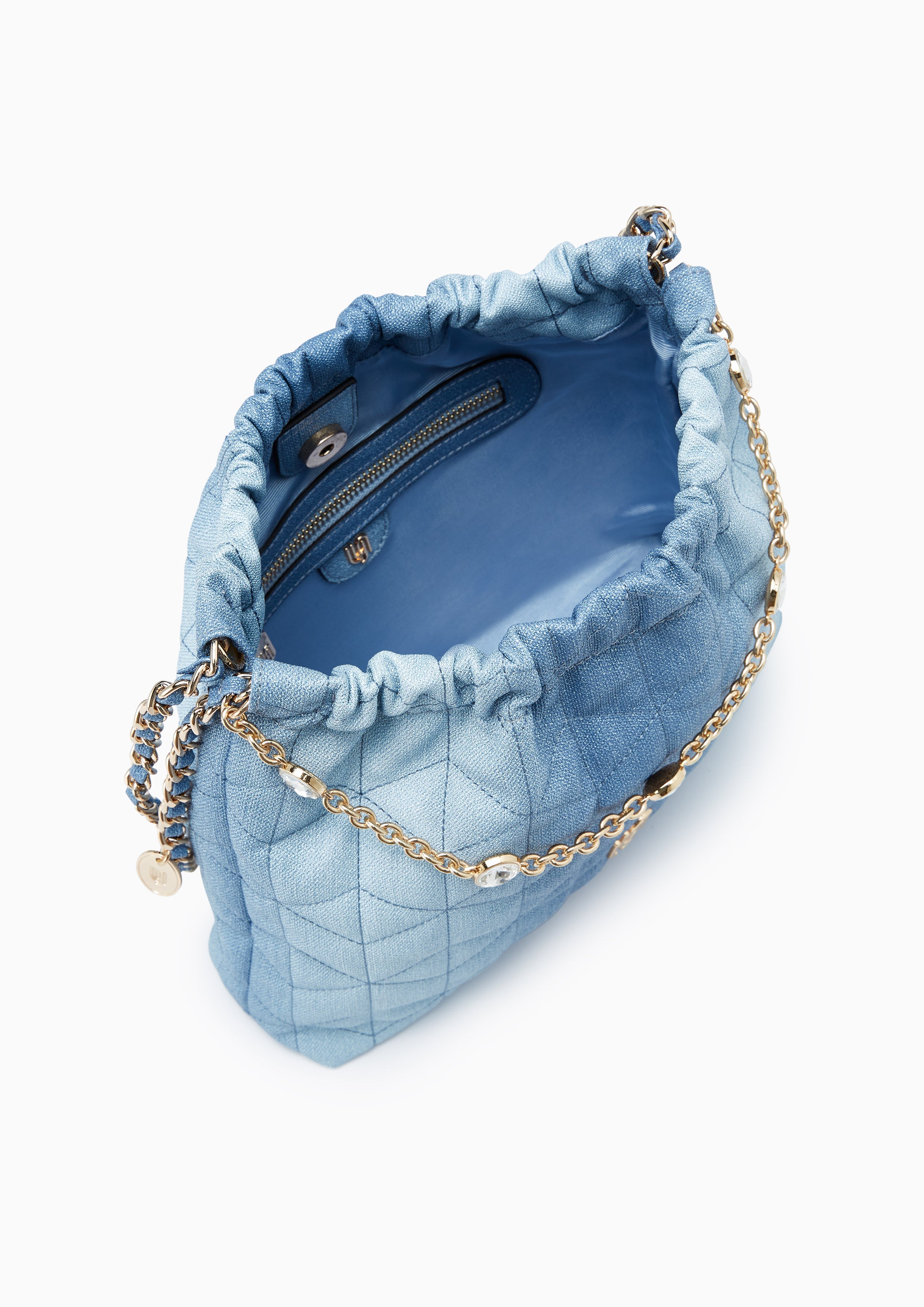 Monet Party Infinite  L Shoulder Bag - Blue