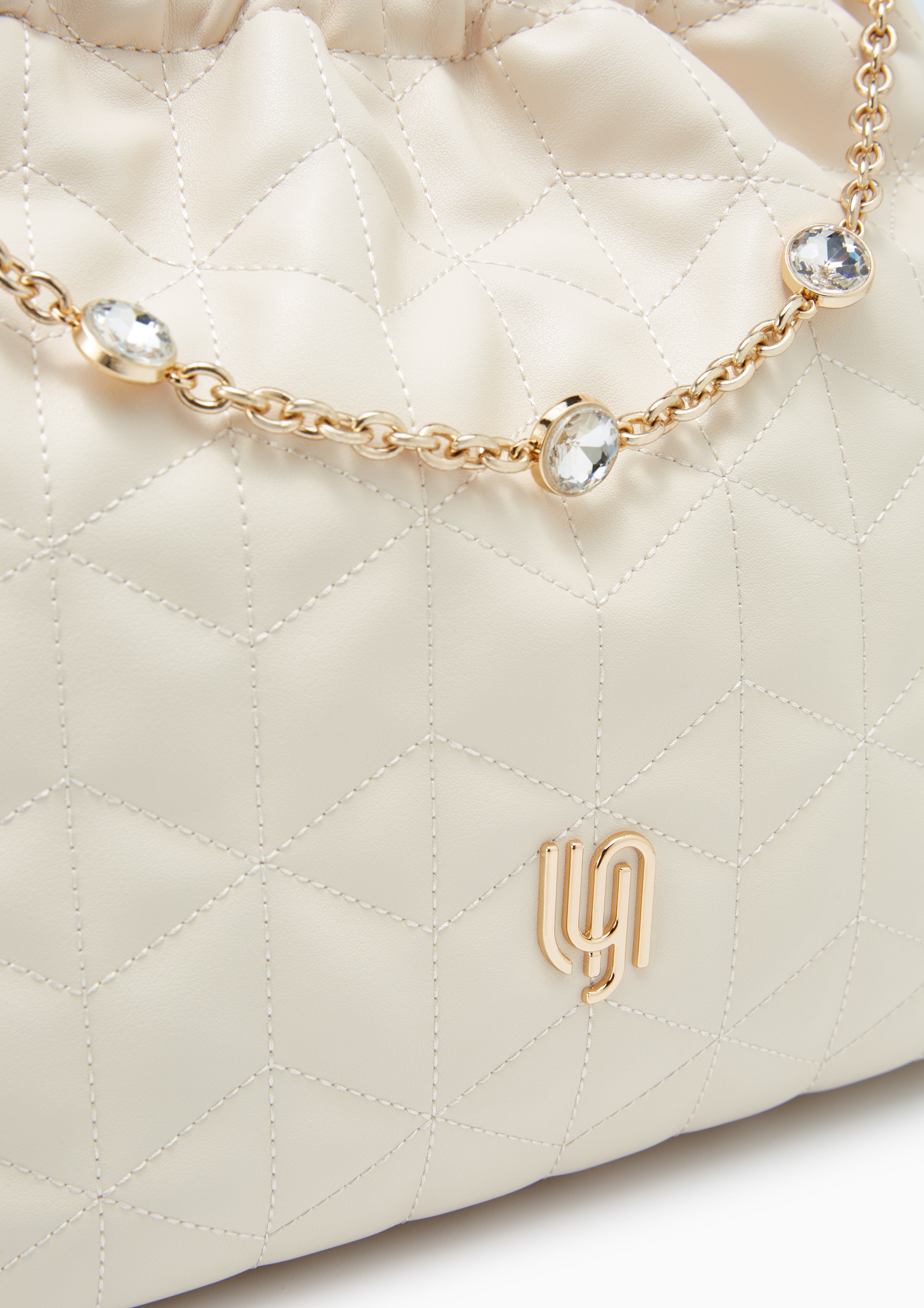 Monet Party Infinite  L Shoulder Bag - Ivory