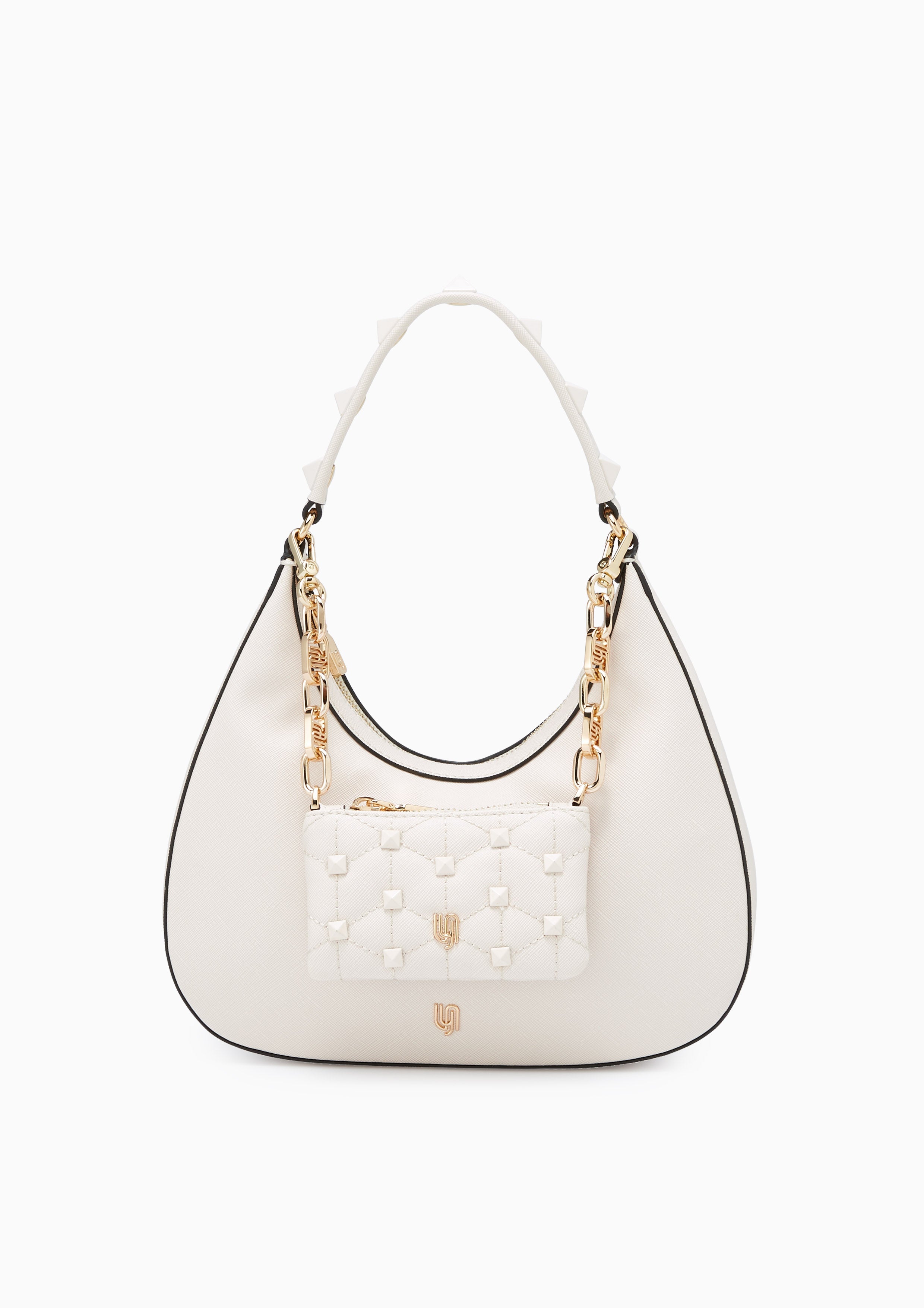 Simone Infinite  M Shoulder Bag - Ivory