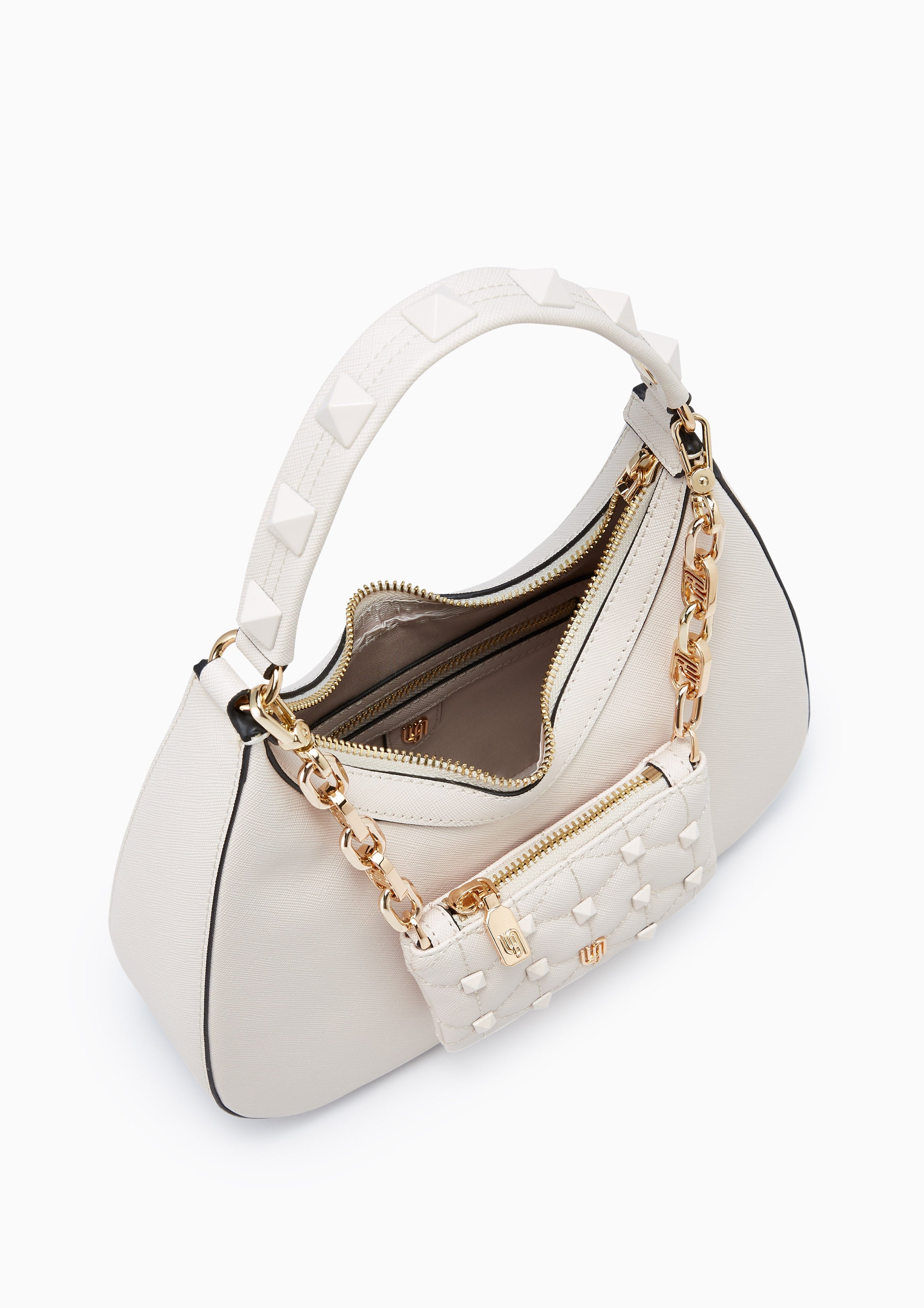 Simone Infinite  M Shoulder Bag - Ivory