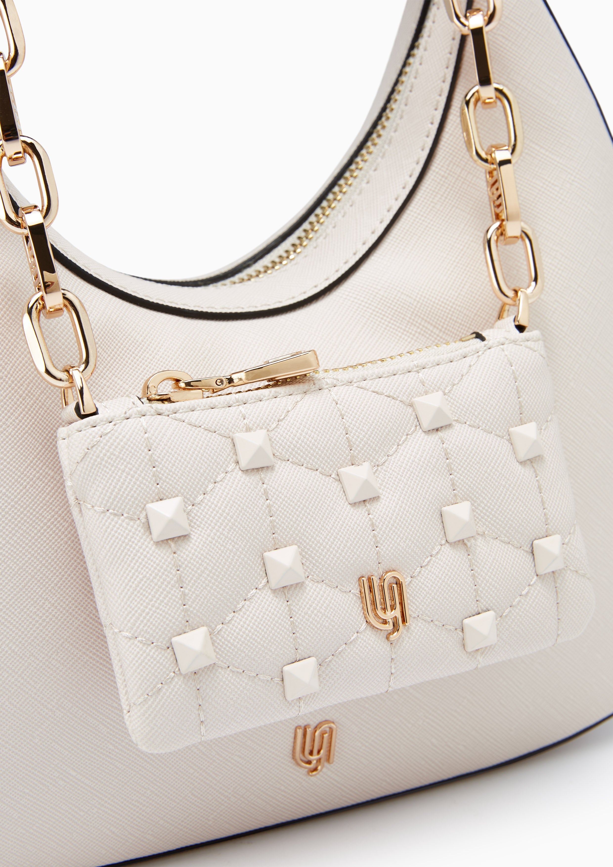 Simone Infinite  M Shoulder Bag - Ivory