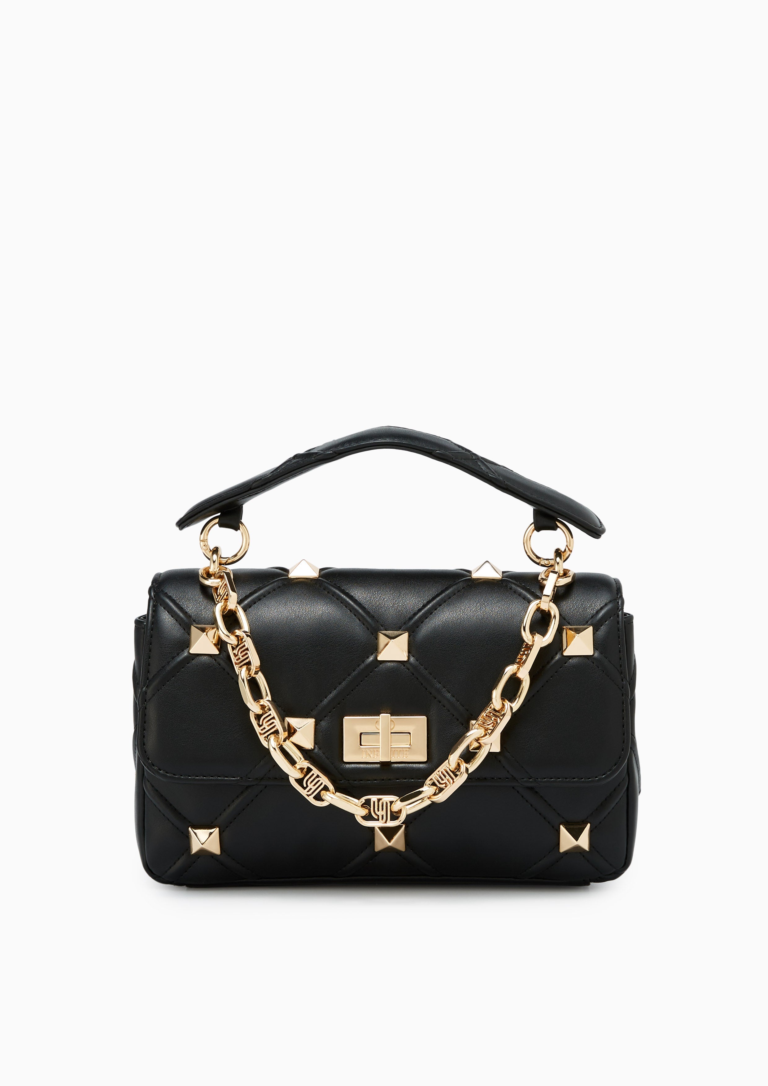 Simone Infinite  M  Crossbody Bag - Black