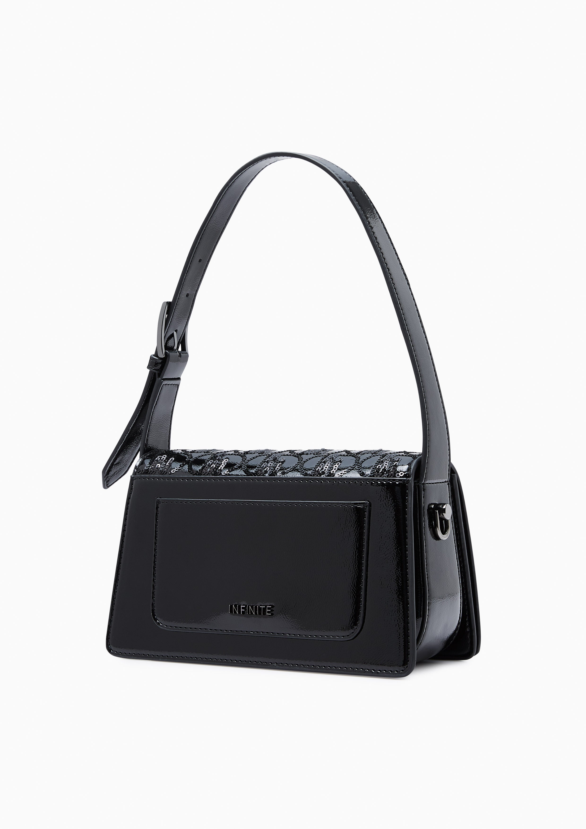 Halsey Infinite Shoulder Bag - Black