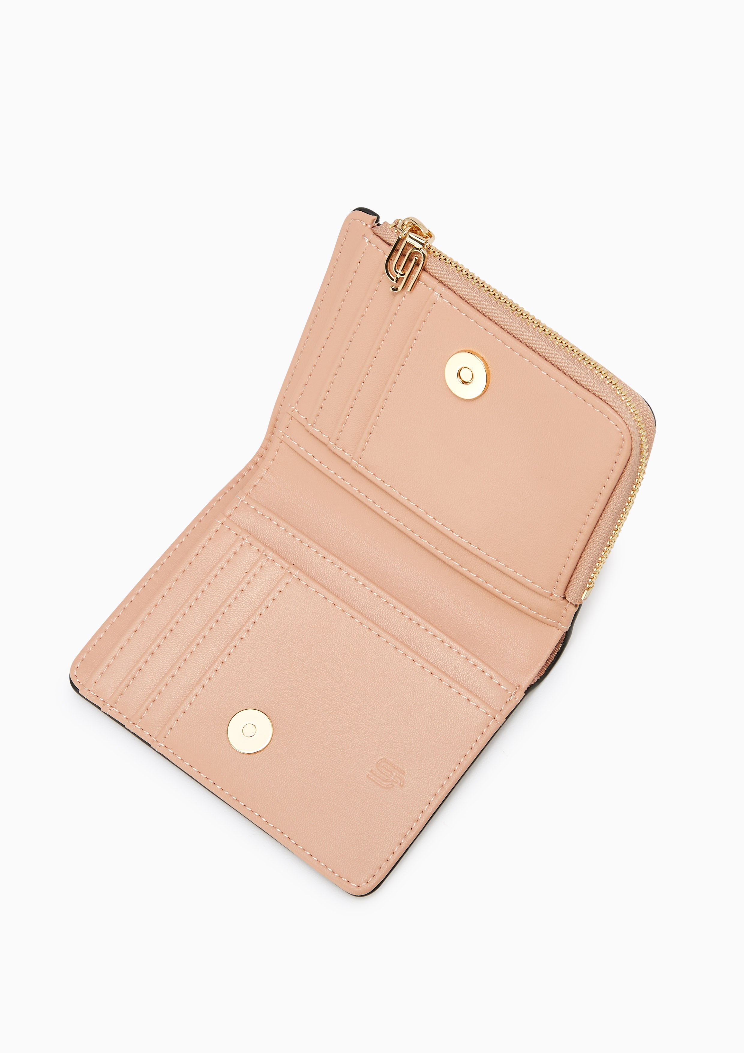 Kaela Infinite Zip Short Wallet - Nude