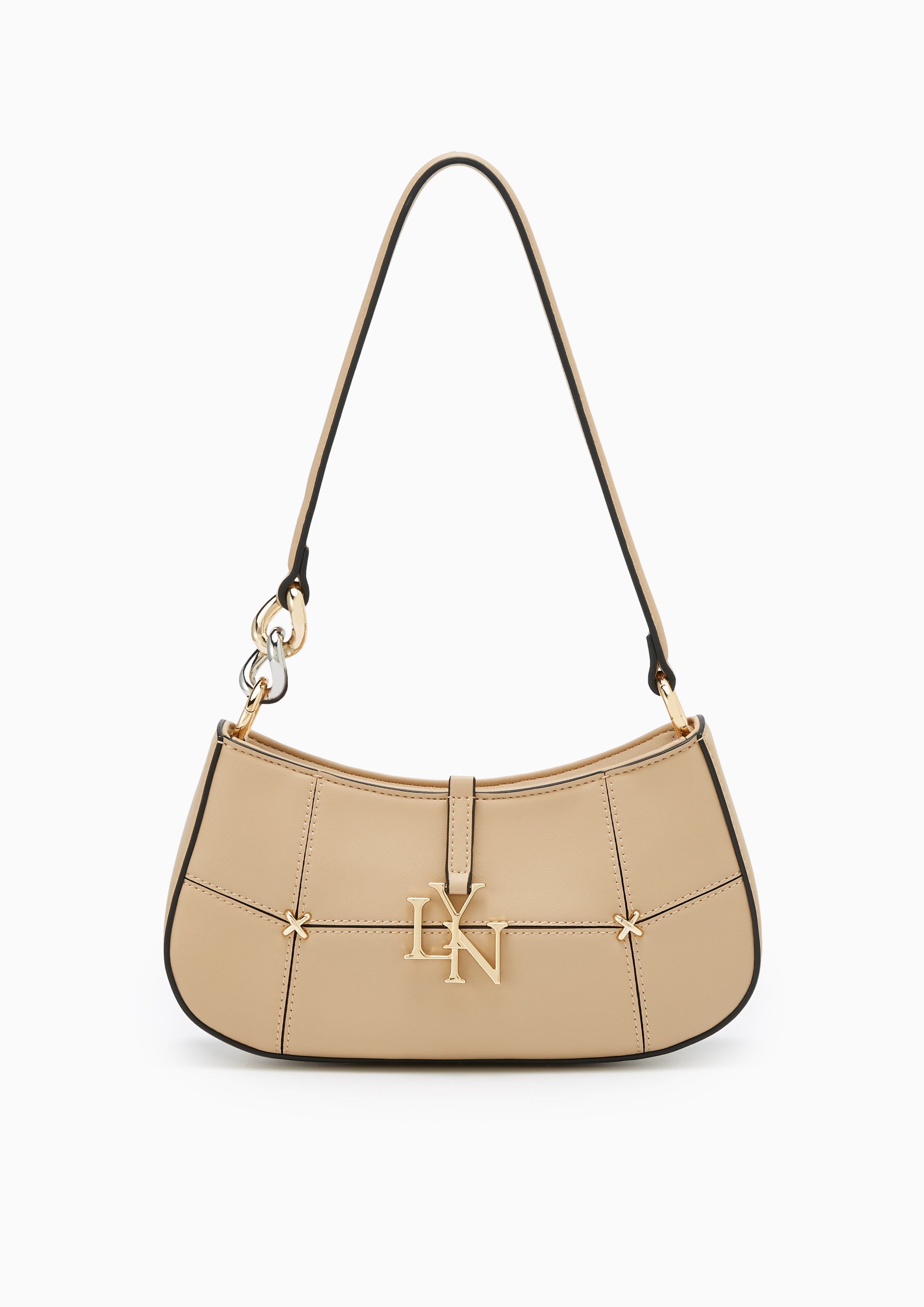 Brighton Patchy  S Shoulder Bag - Beige