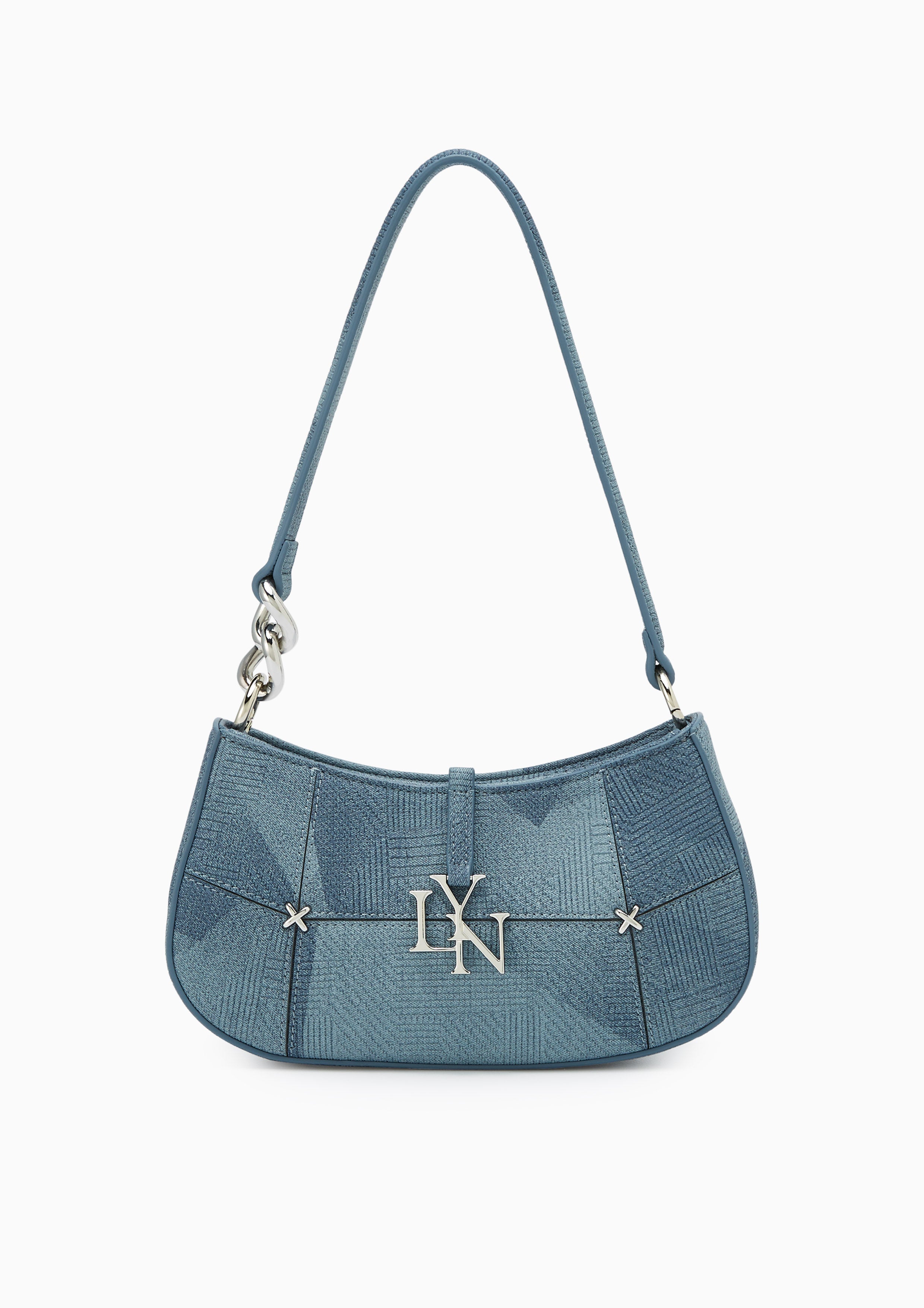 Brighton Patchy  S Shoulder Bag - Blue