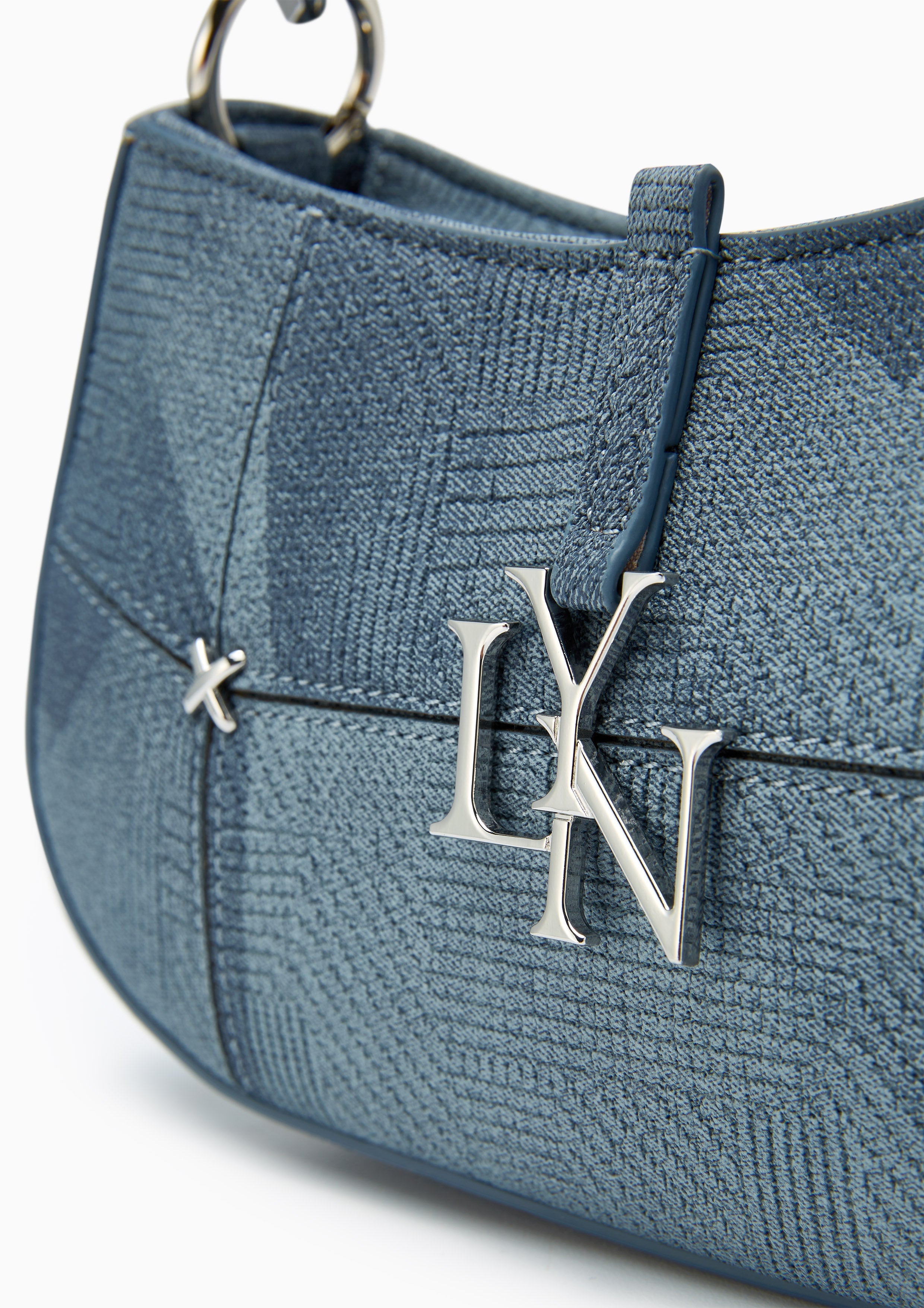 Brighton Patchy  S Shoulder Bag - Blue