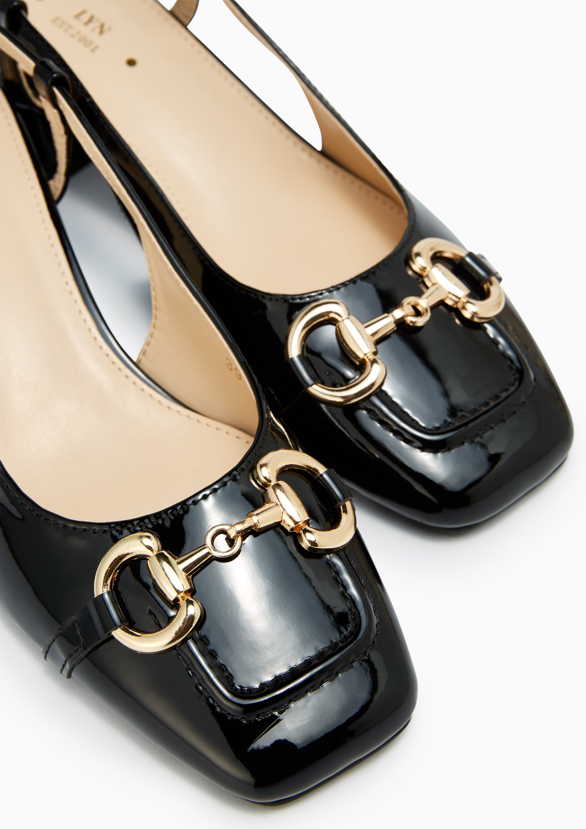 Brickle Slingbacks - Black