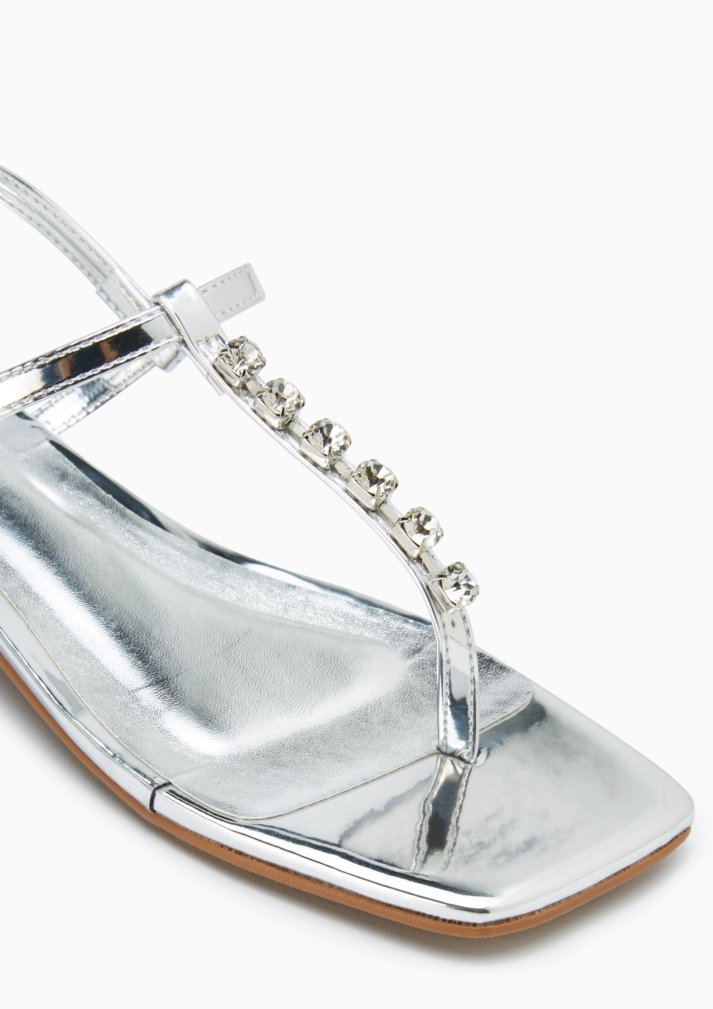 Montana Flats And Sandals - Silver