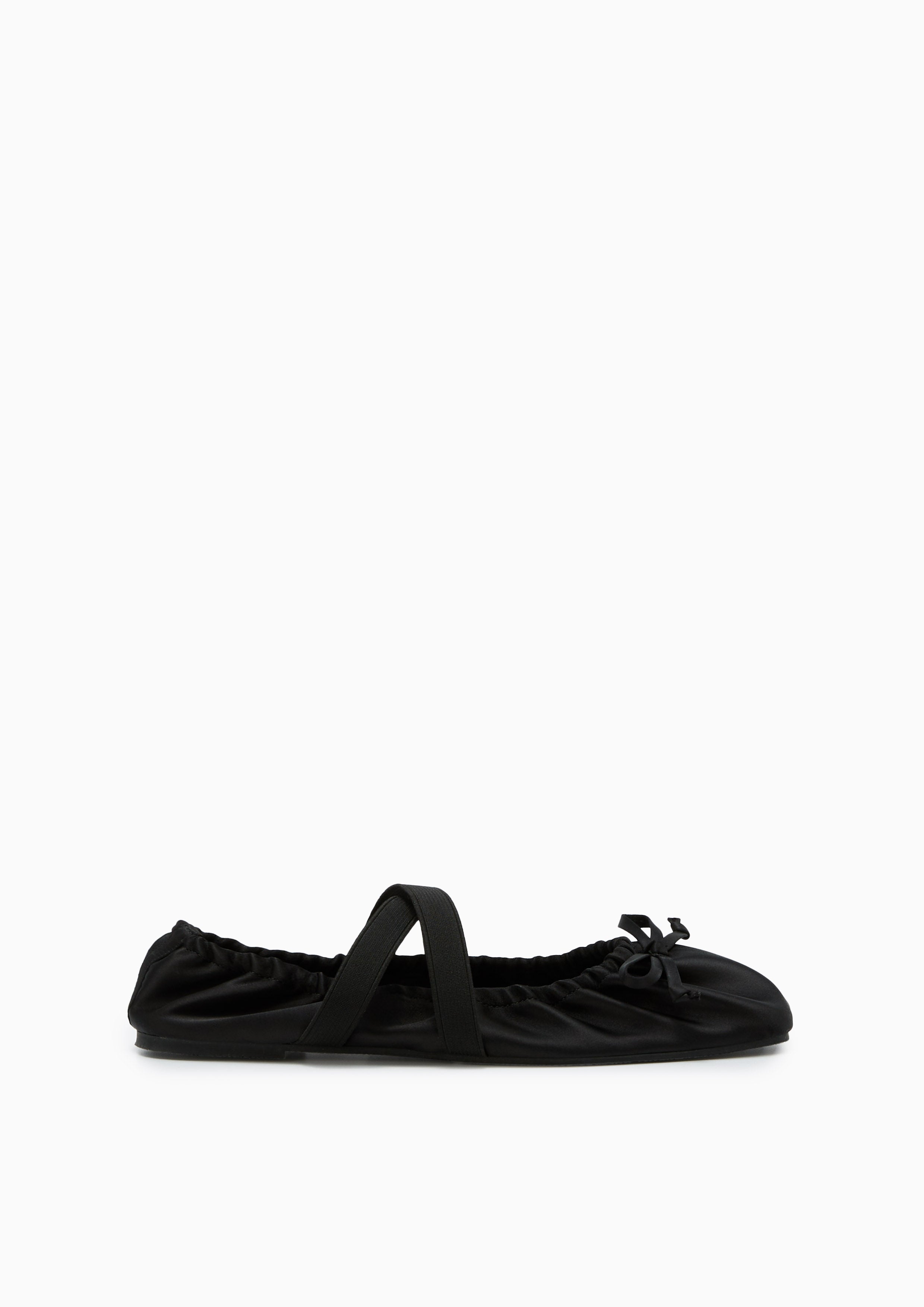 Bestow Flats And Sandals - Black