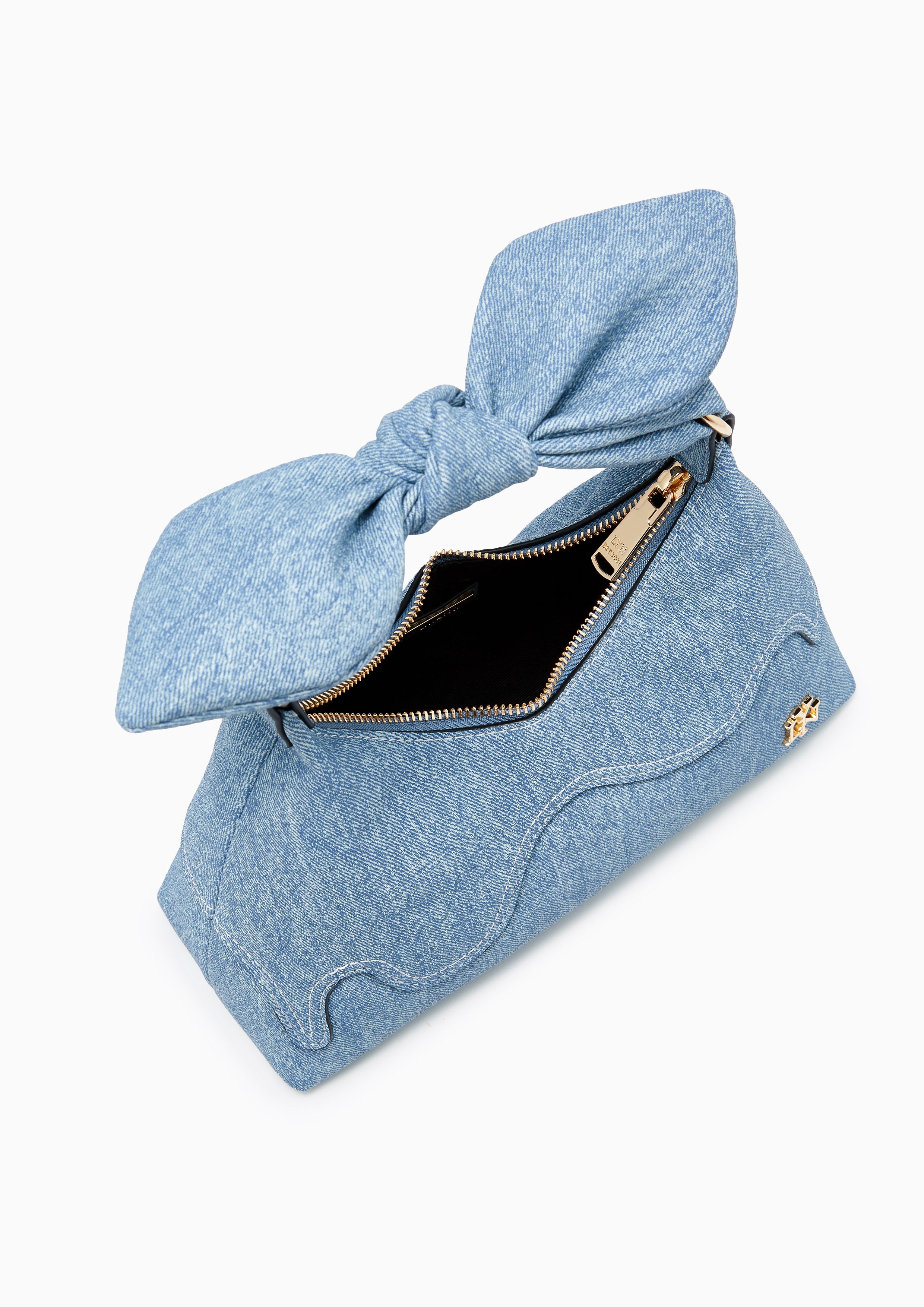 Twistta Hobo Shoulder Bag - Blue Variation 2