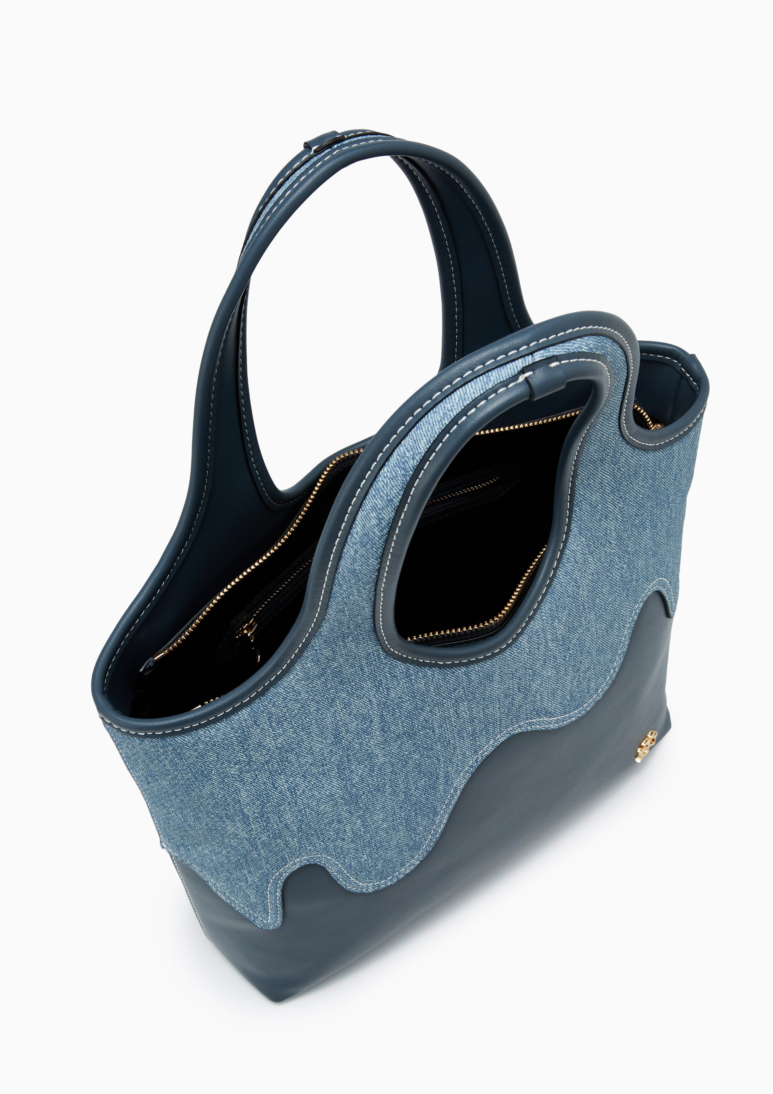 Twistta Shopping  Shoulder Bag - Navy