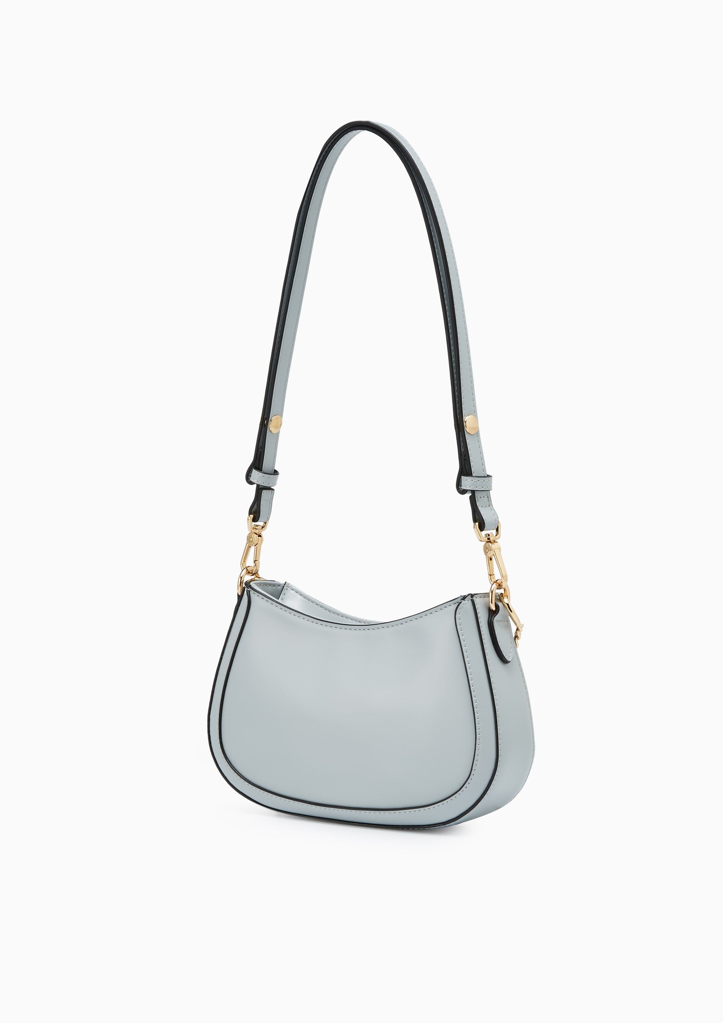 Mona Mini  Shoulder Bag - Light Grey