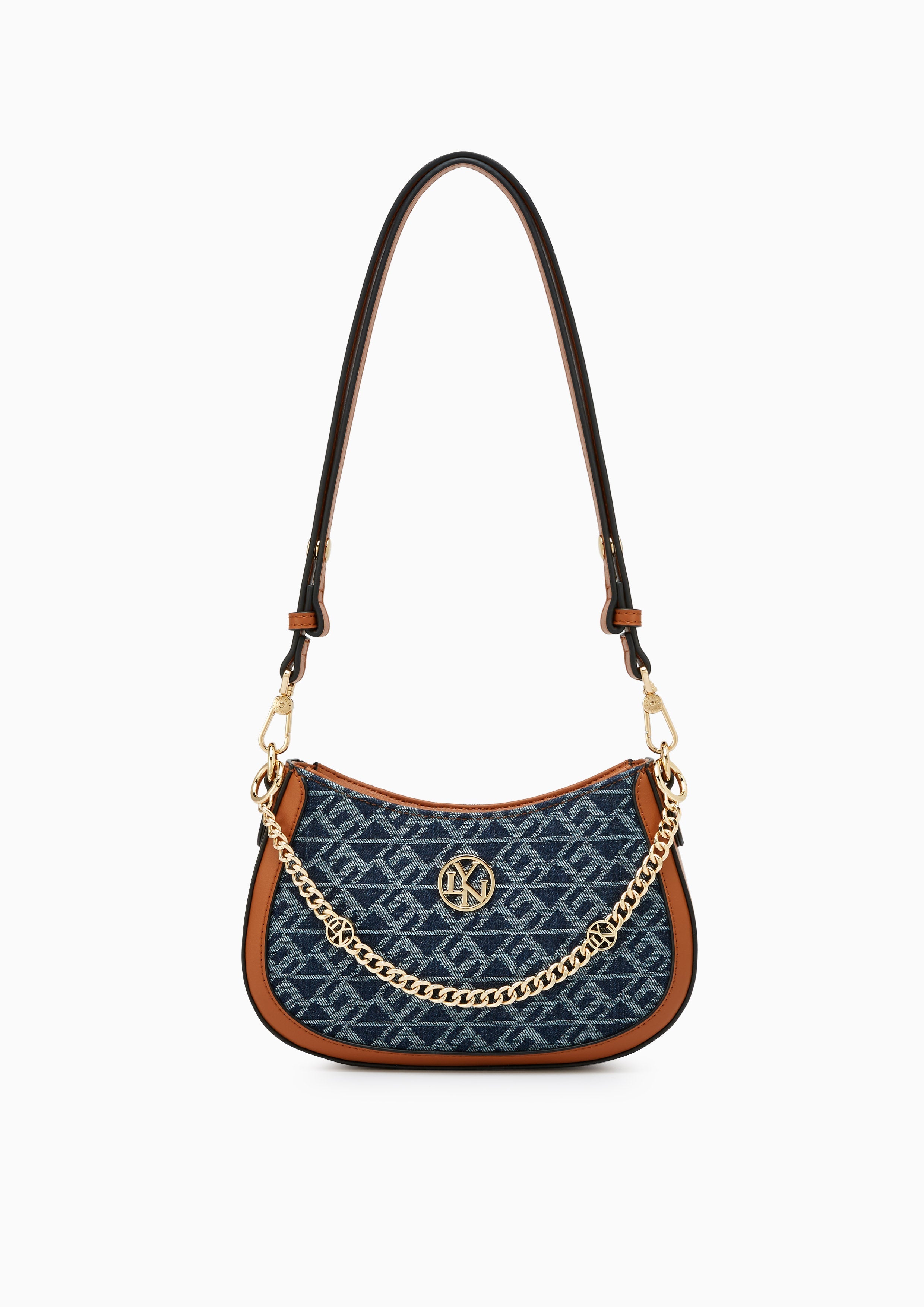 Mona Mini  Shoulder Bag - Blue Variation 2