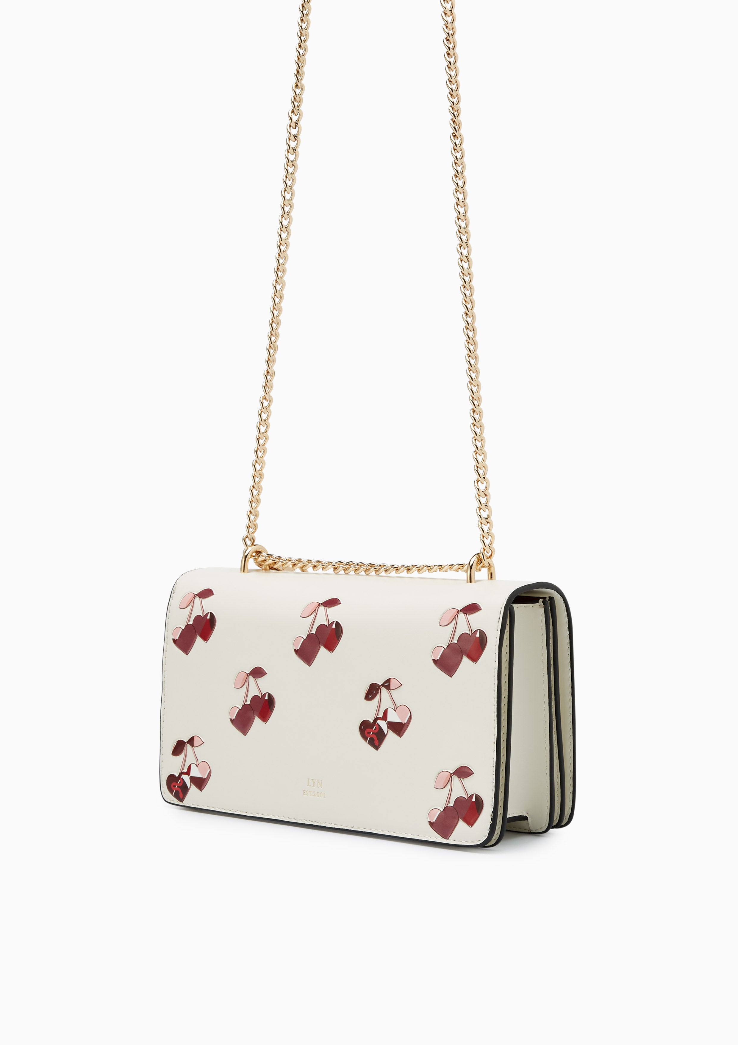 Felix Cny  S Crossody Bag - Printed White