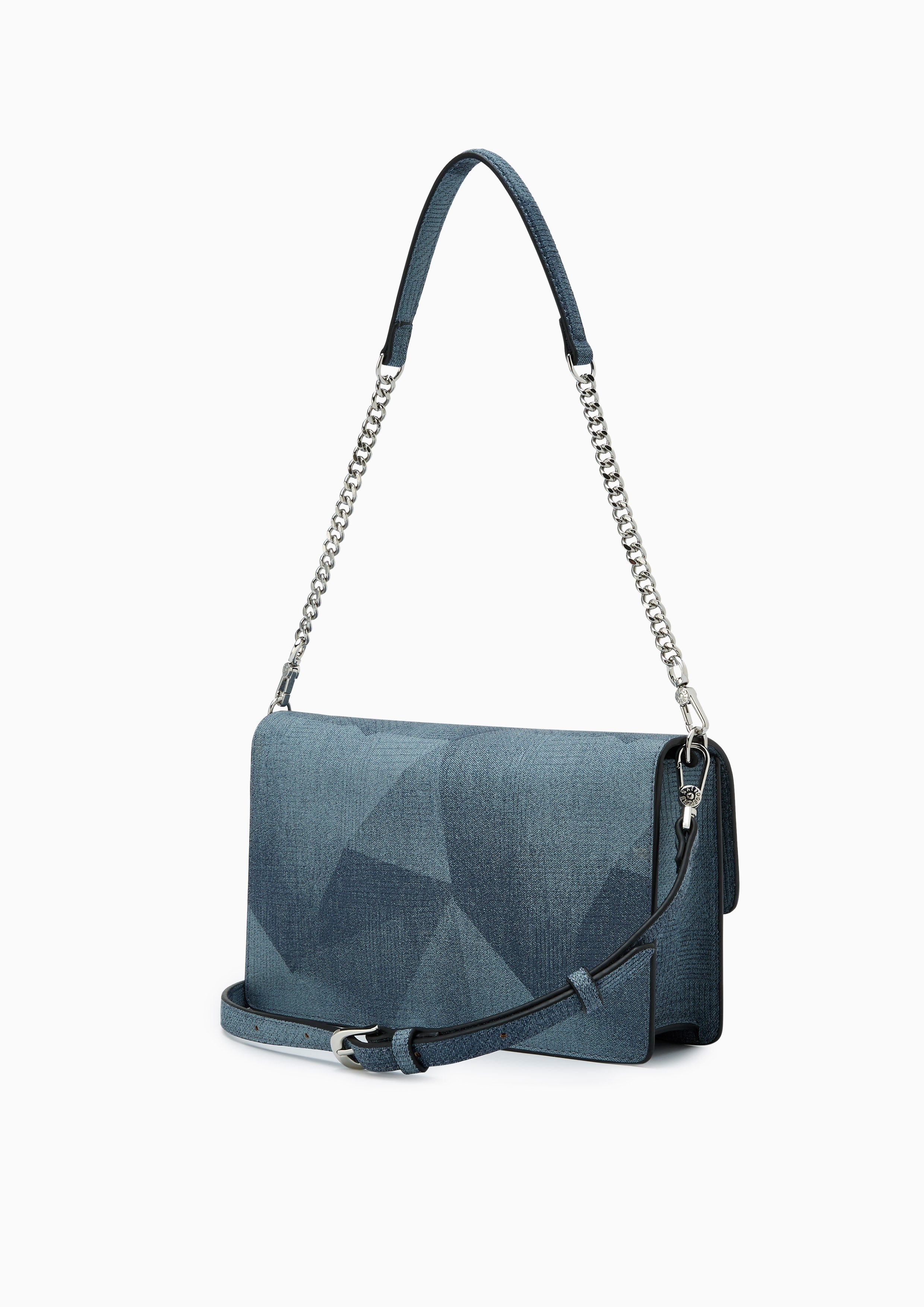 Sweet Heart  Shoulder Bag - Blue Variation 2