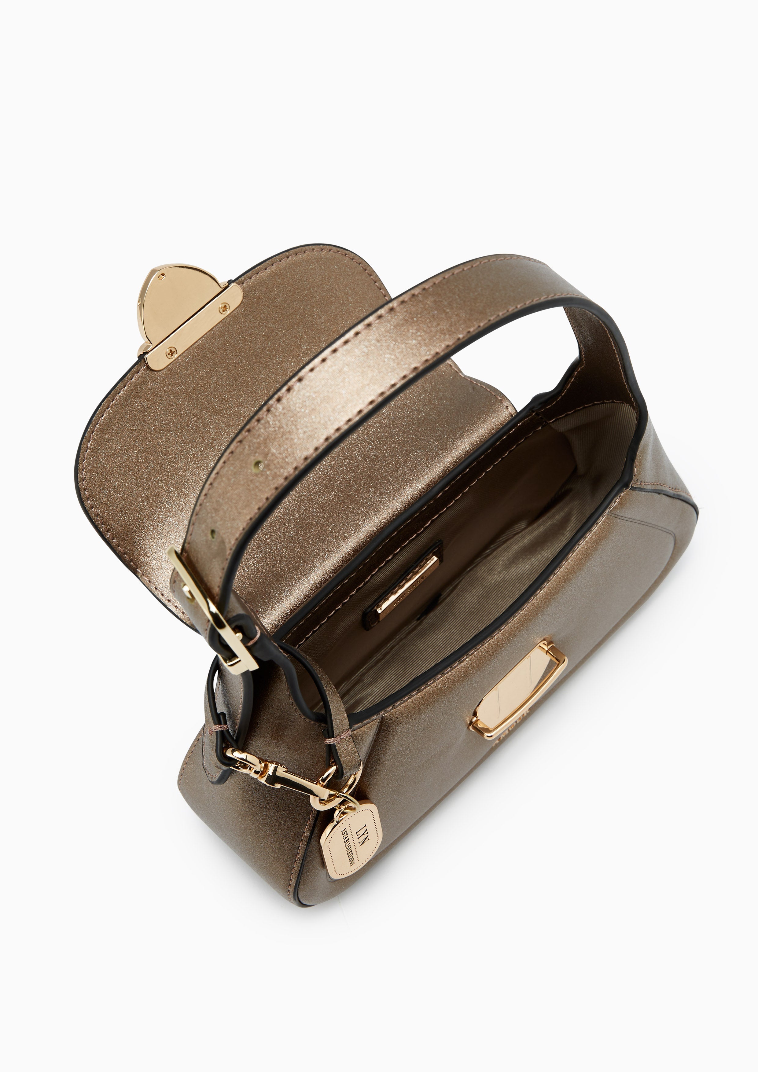 Lena Mini Shoulder Bag - Gold Variation 2
