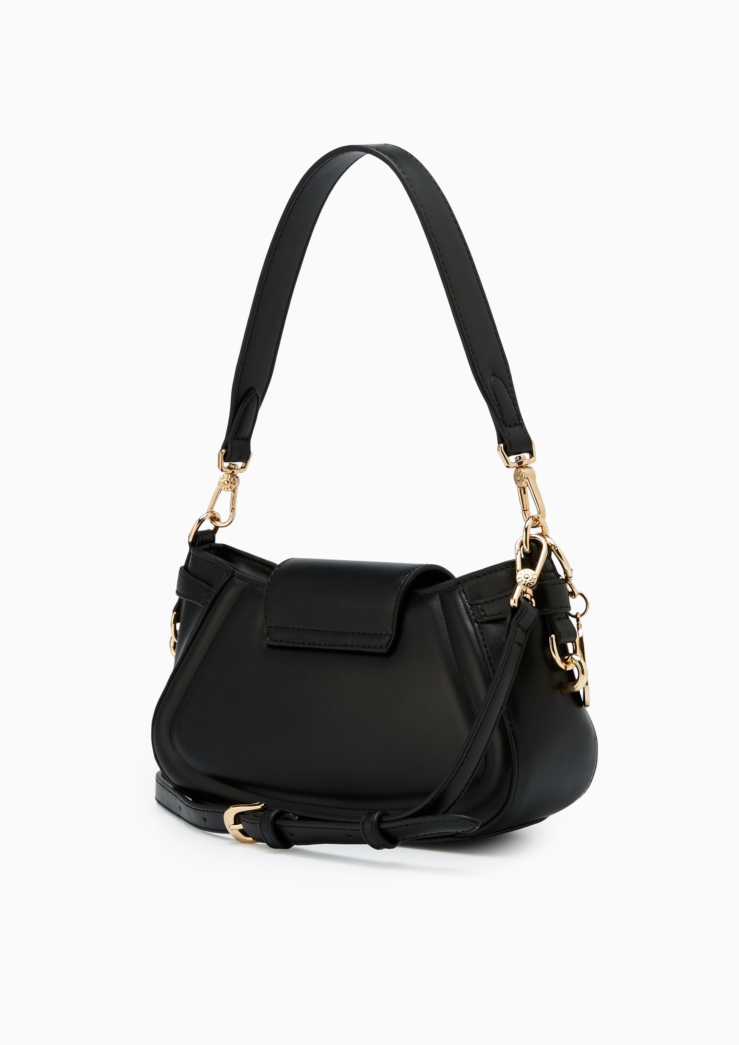 Lena S Shoulder Bag - Black