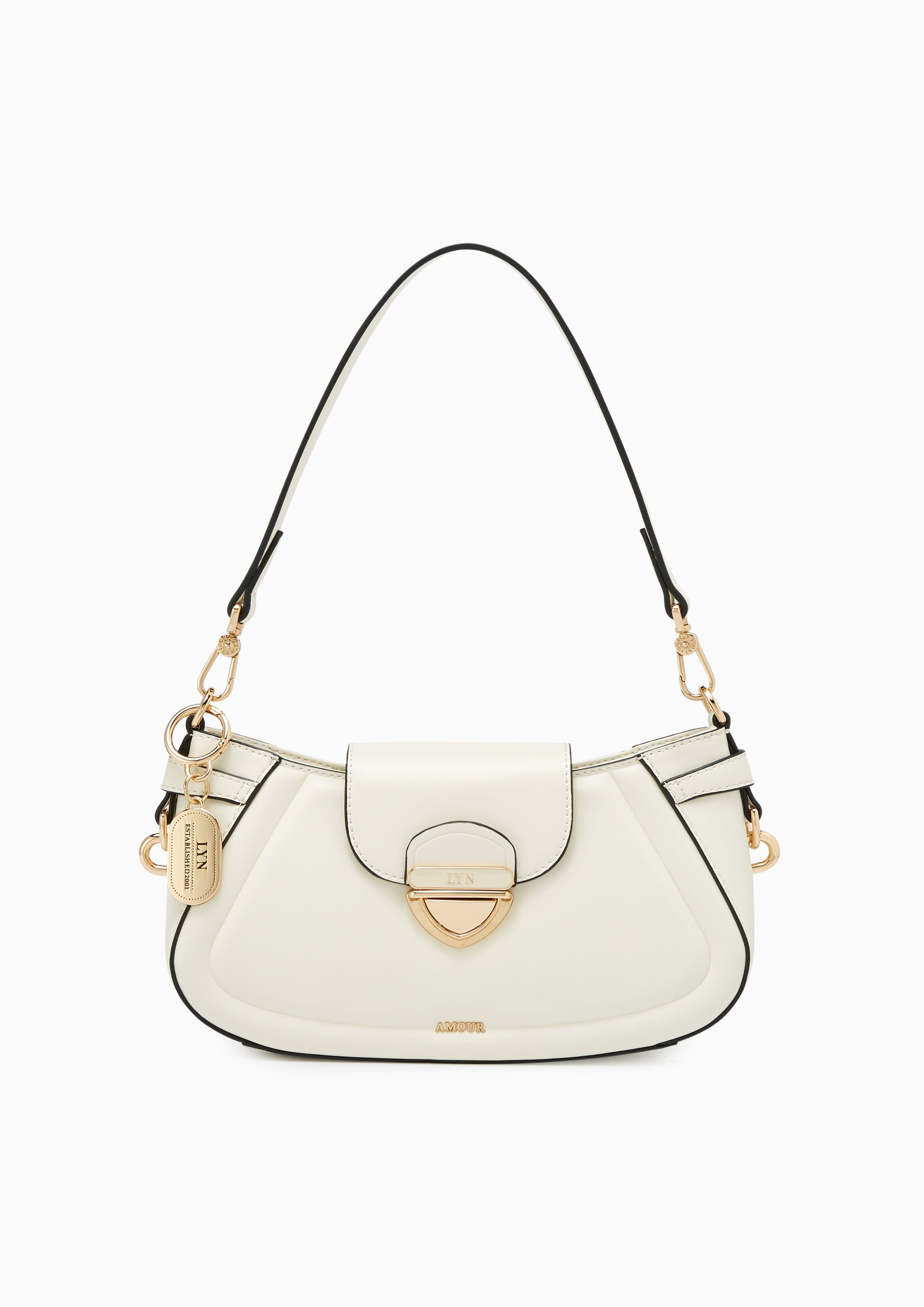 Lena S Shoulder Bag - Ivory