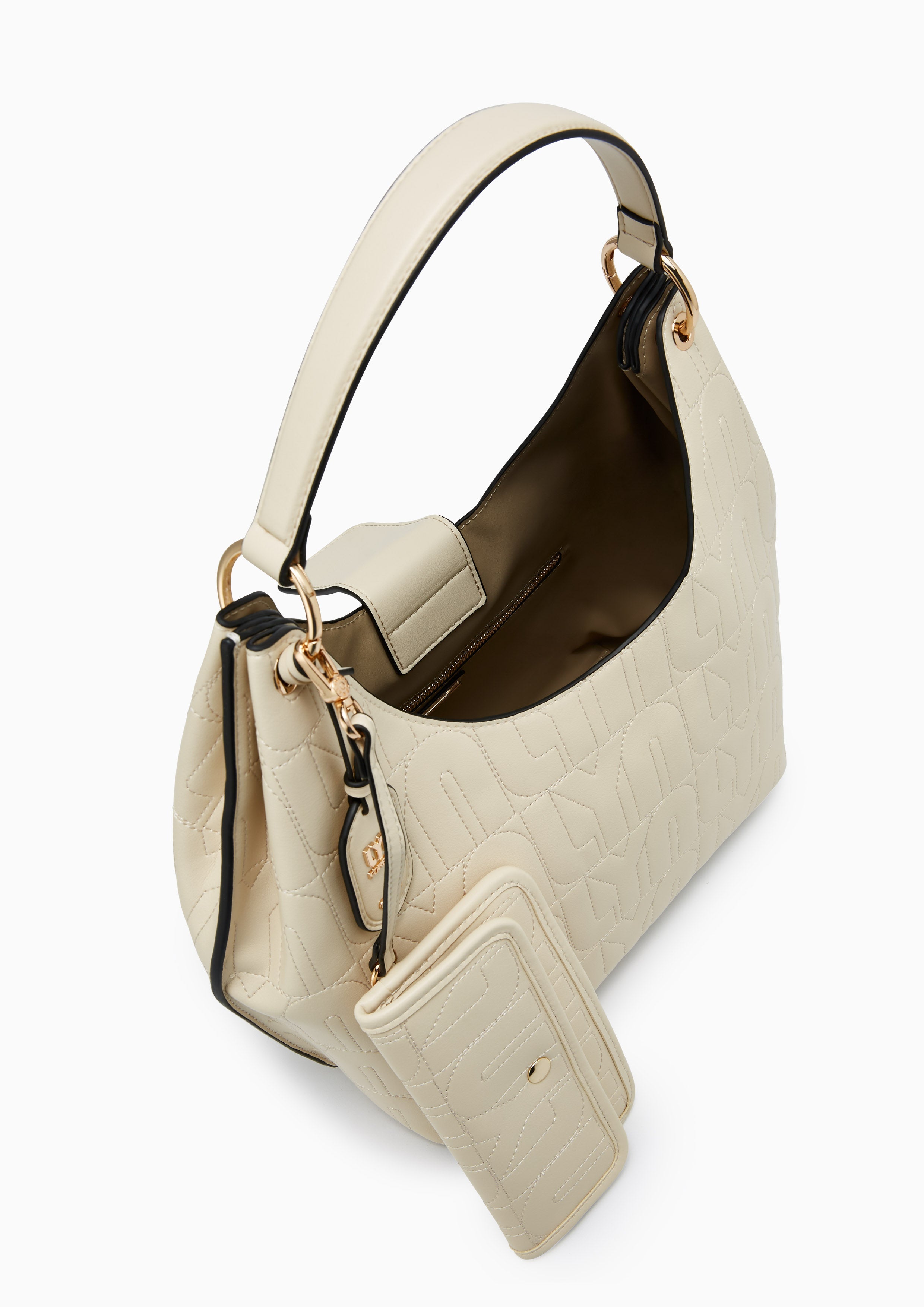 Tyla L Shoulder Bag - Light Beige