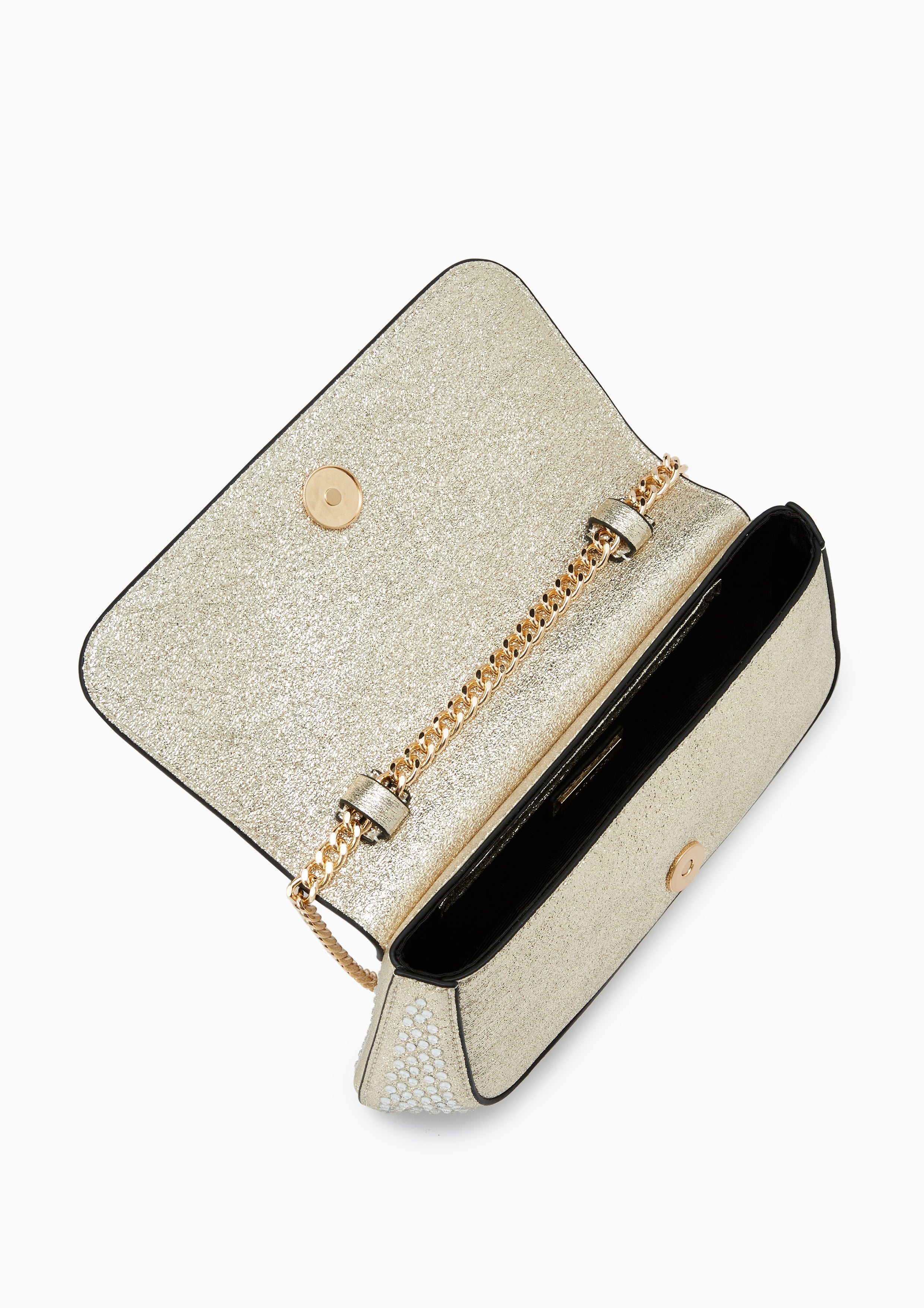 Nashia Clutch Crossbody Bag- Gold Variation 2